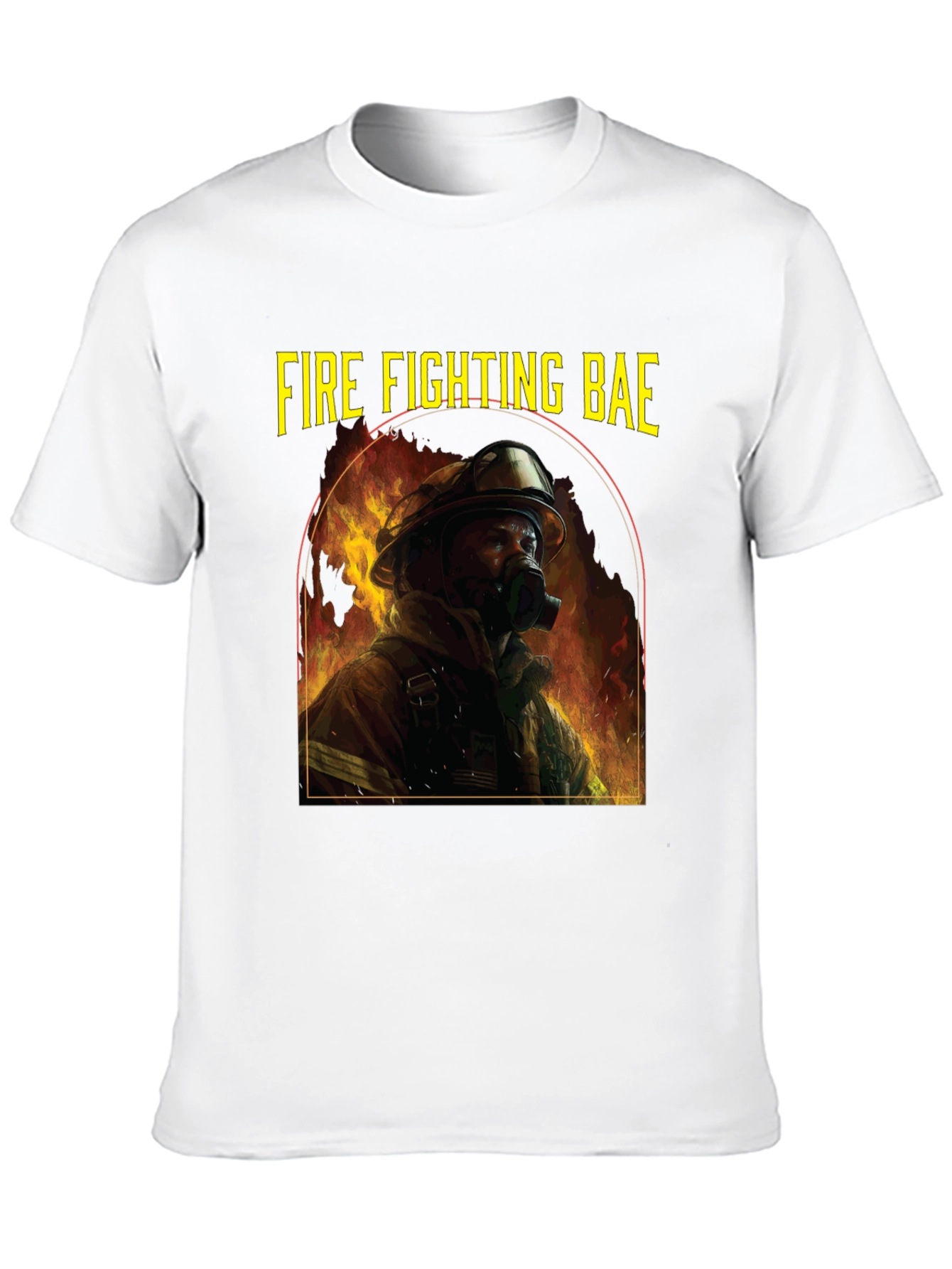 Fire Fighting Bae Graphic T-Shirt
