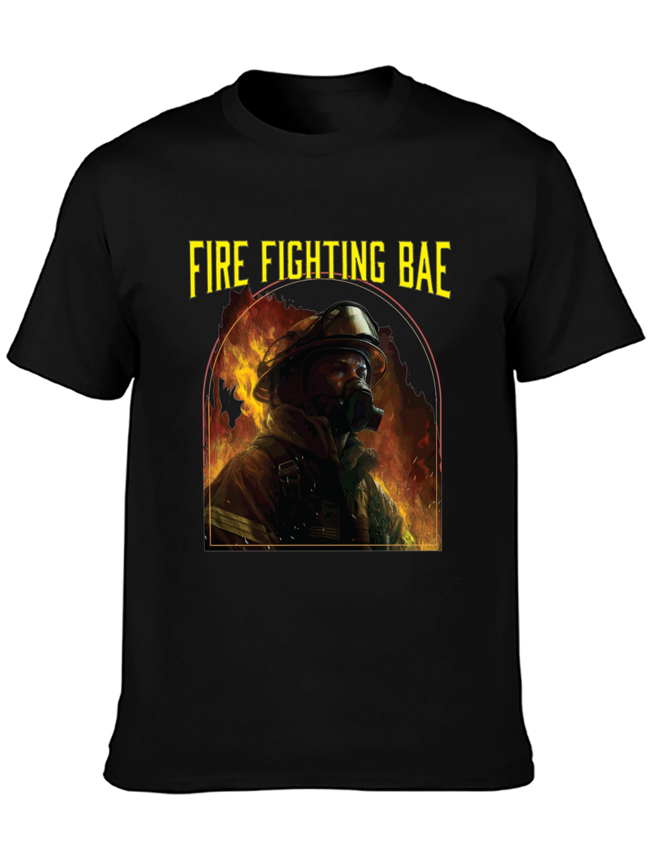 Fire Fighting Bae Graphic T-Shirt