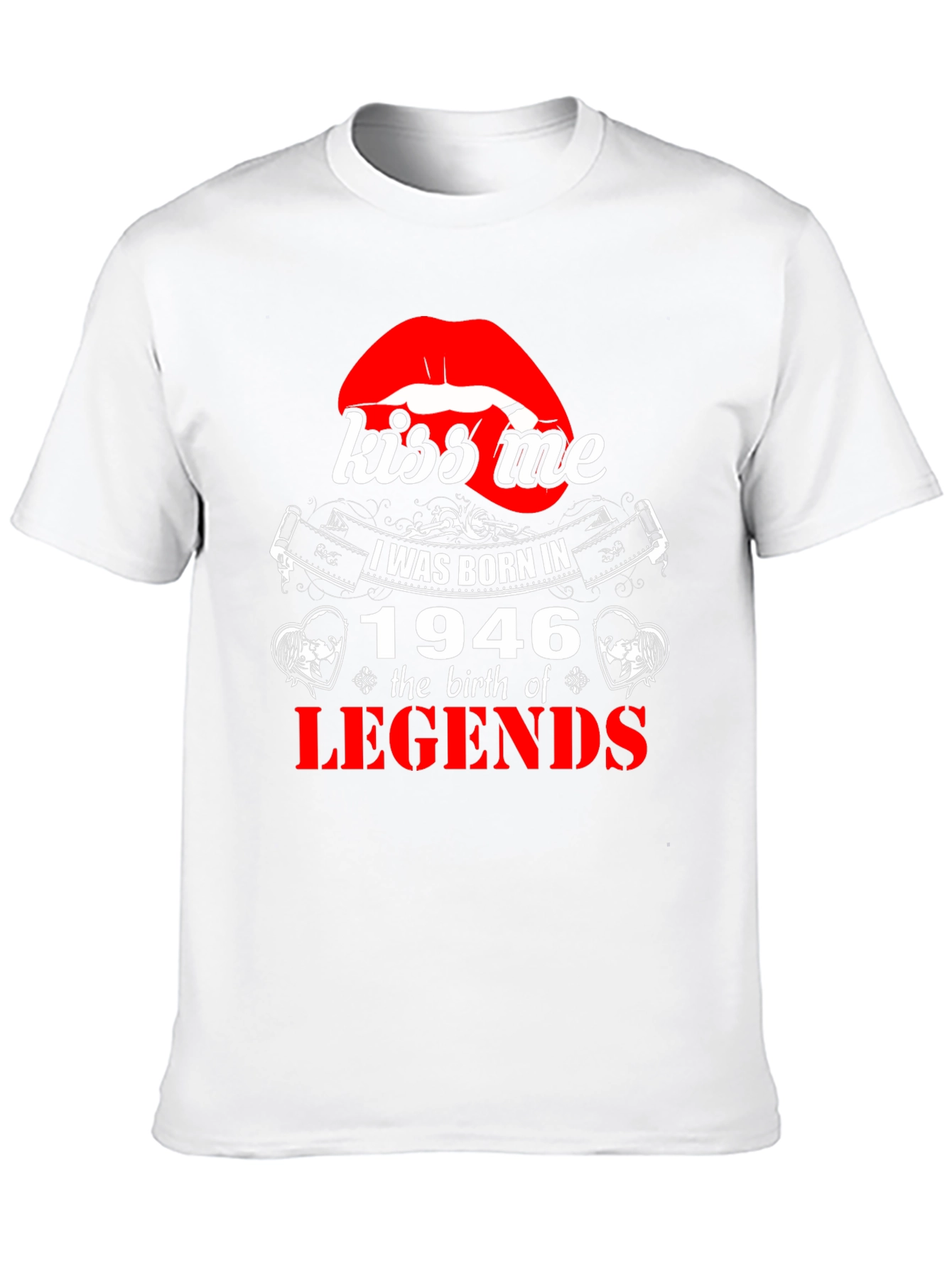 Kiss Me I Was Born In 1946 T-Shirt