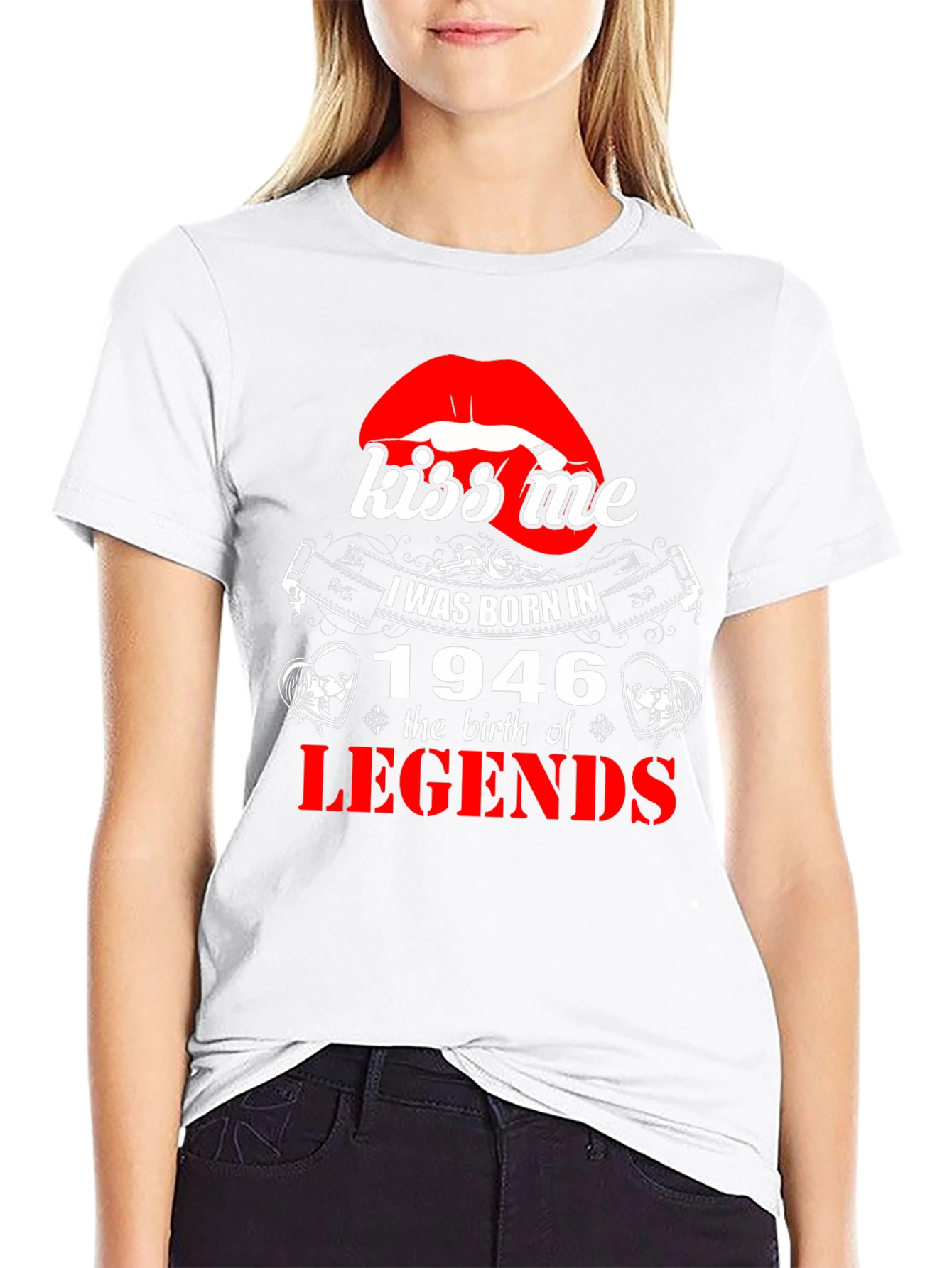 Kiss Me I Was Born In 1946 T-Shirt