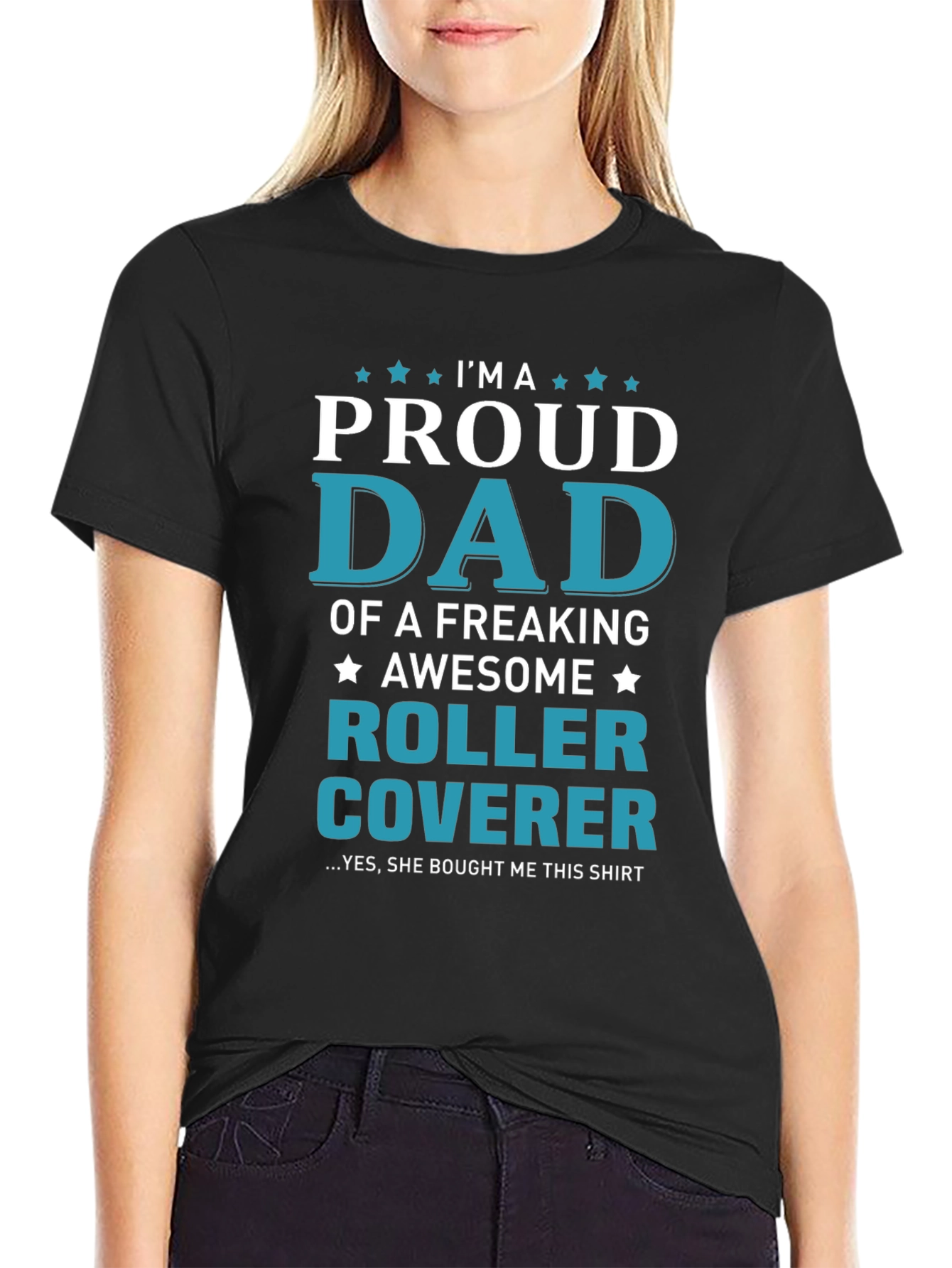 Proud Dad of a Roller Coverer T-Shirt