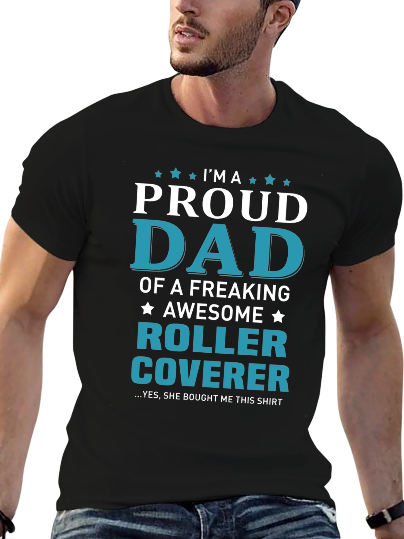 Proud Dad of a Roller Coverer T-Shirt