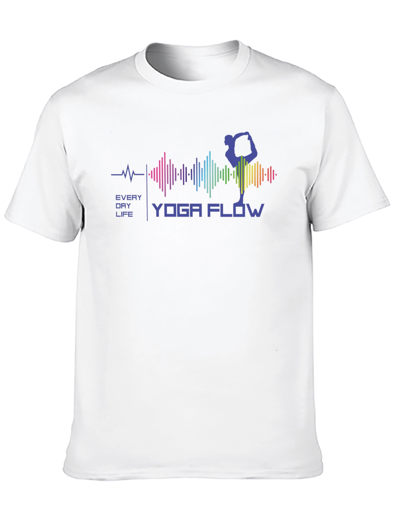 Yoga Flow Graphic T-Shirt - Everyday Life Balance