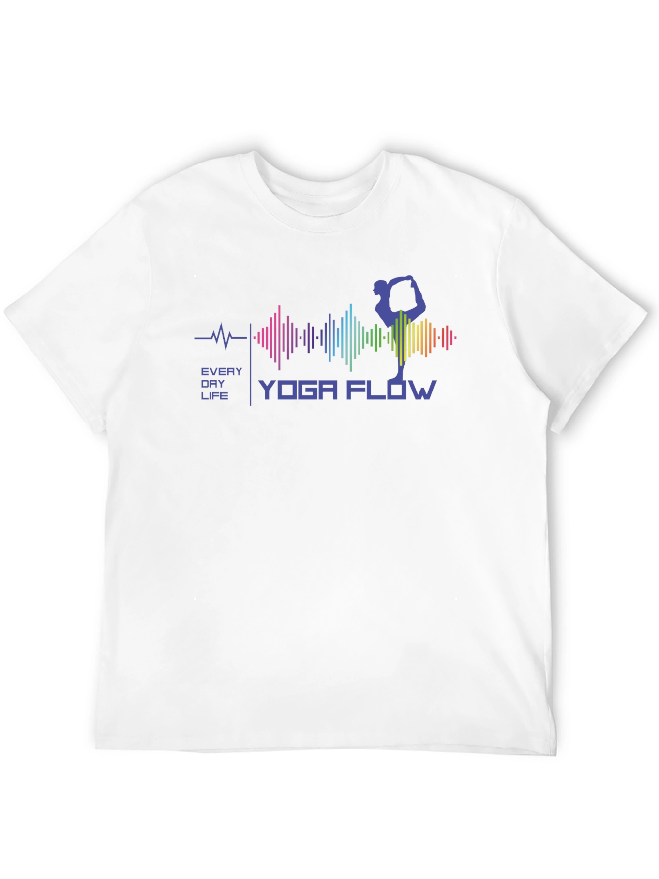 Yoga Flow Graphic T-Shirt - Everyday Life Balance