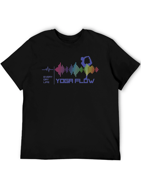 Yoga Flow Graphic T-Shirt - Everyday Life Balance