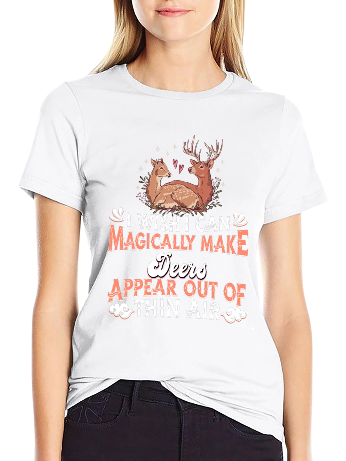 Magical Deer T-Shirt - Deer Lover Apparel