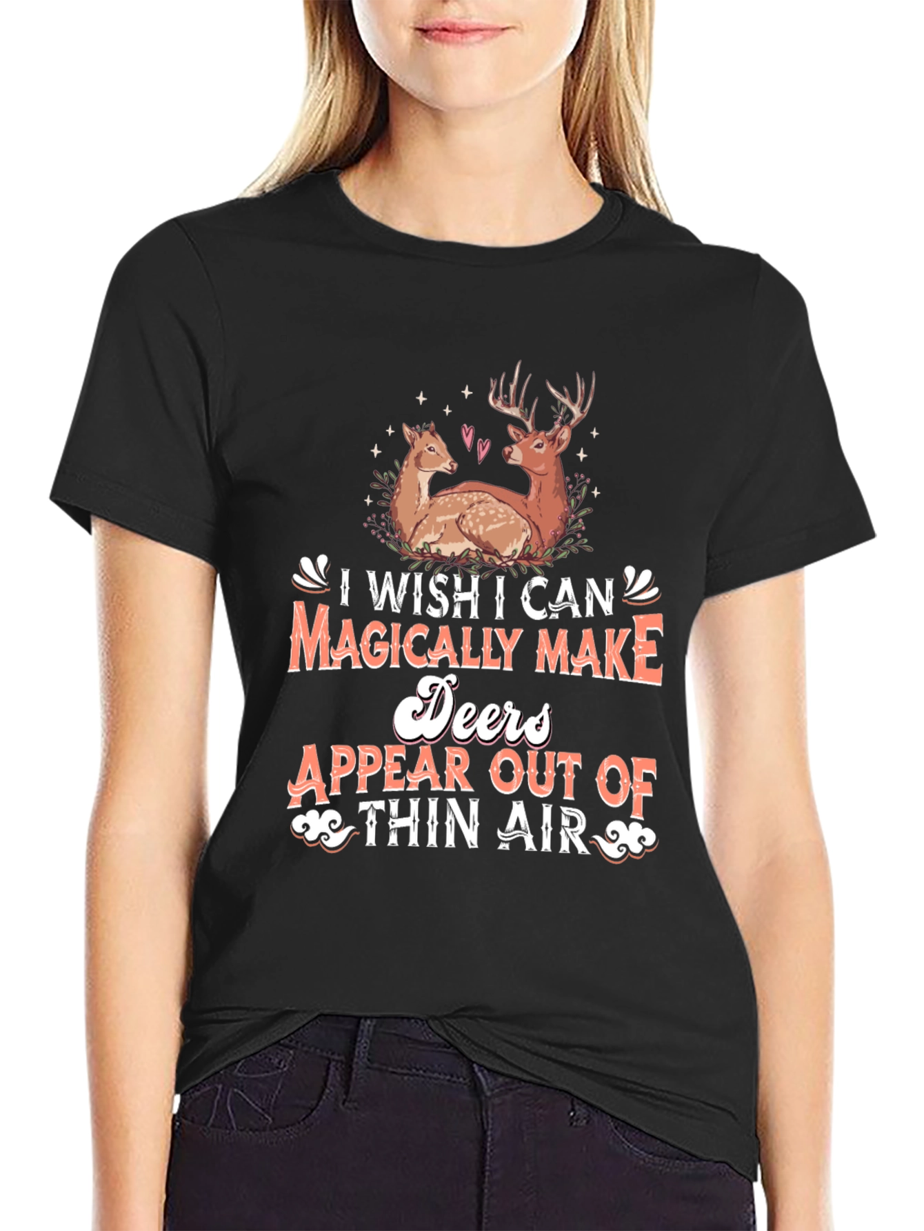 Magical Deer T-Shirt - Deer Lover Apparel