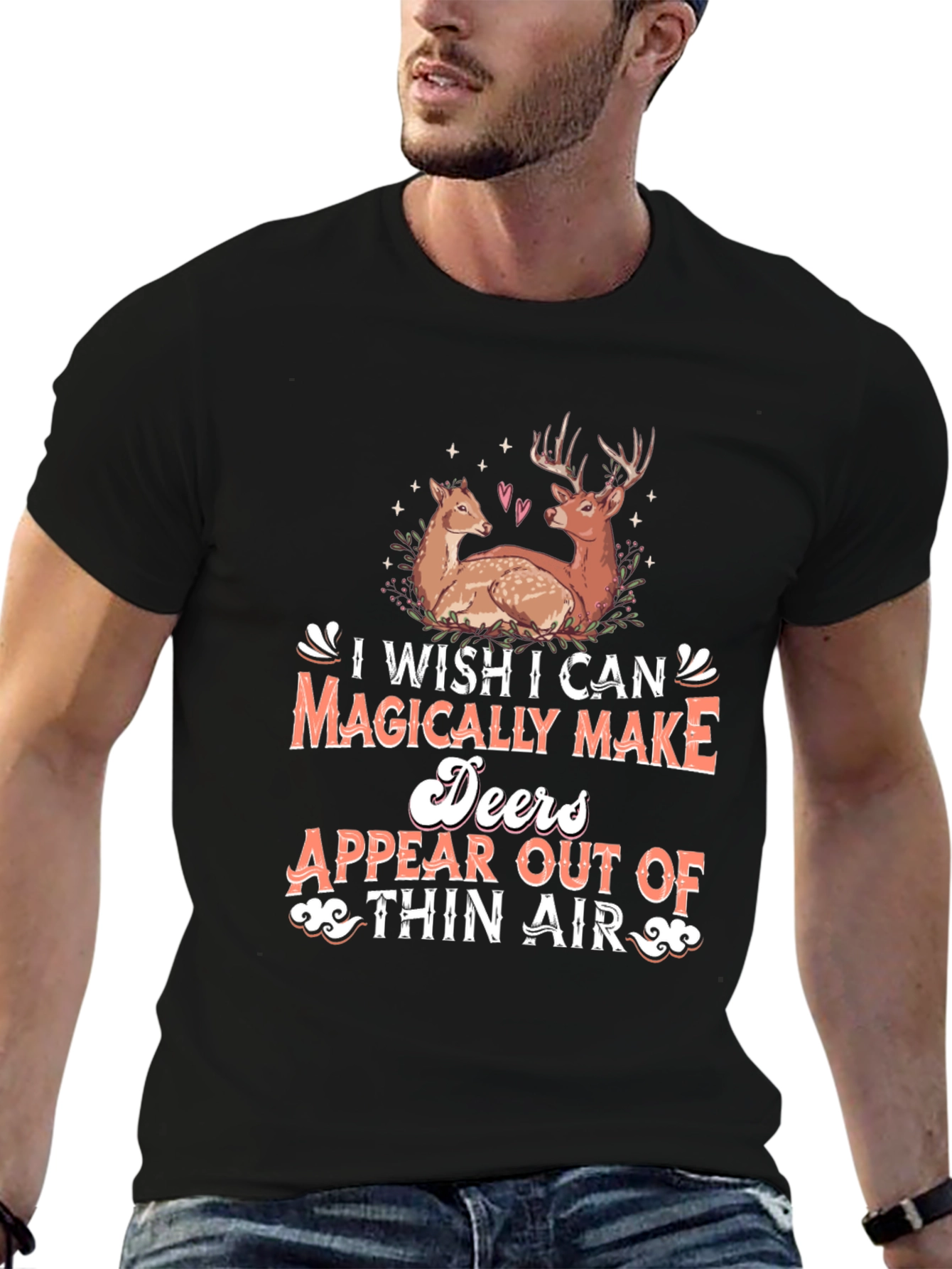 Magical Deer T-Shirt - Deer Lover Apparel