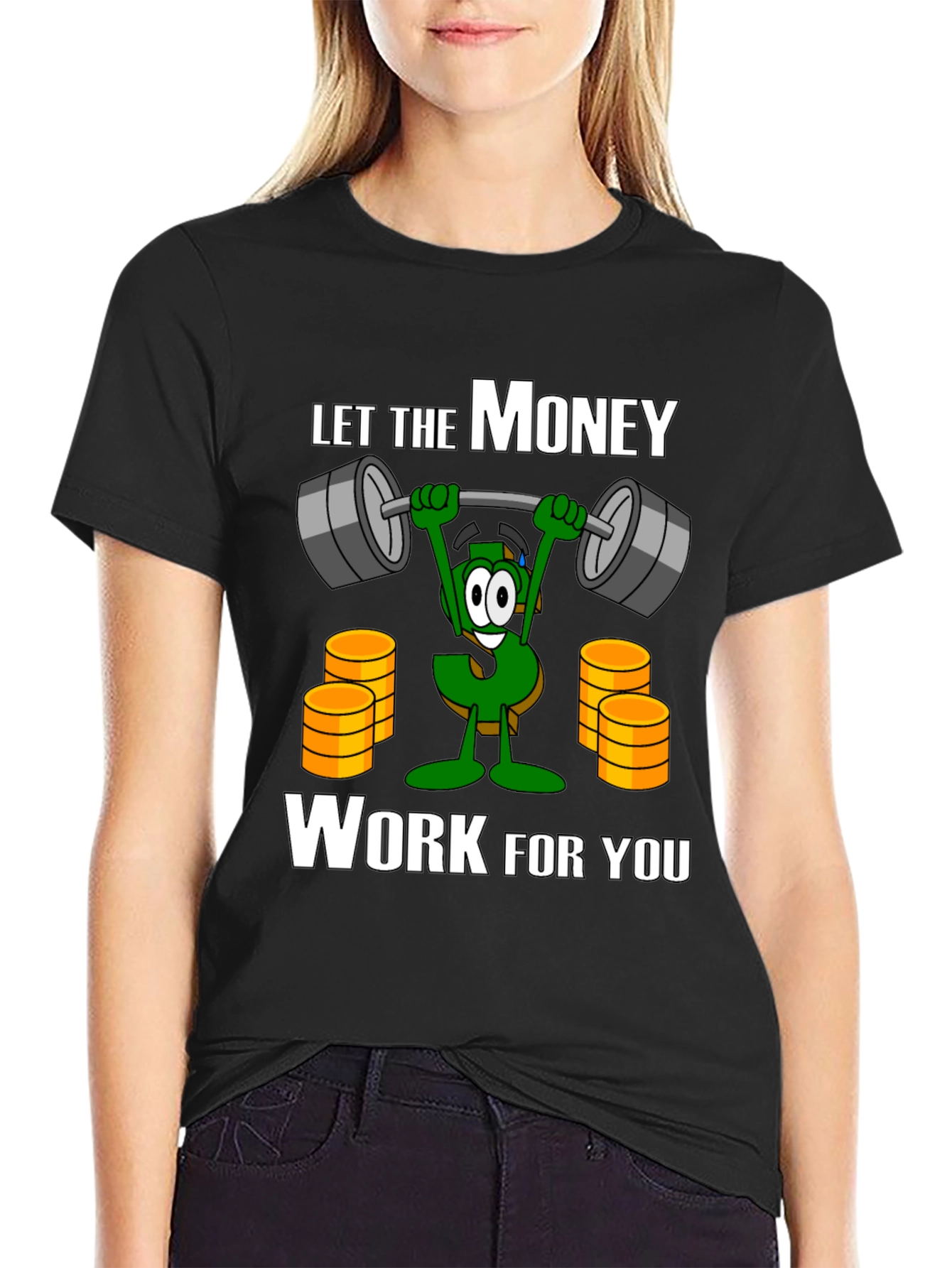 Money Lifting Weight T-Shirt