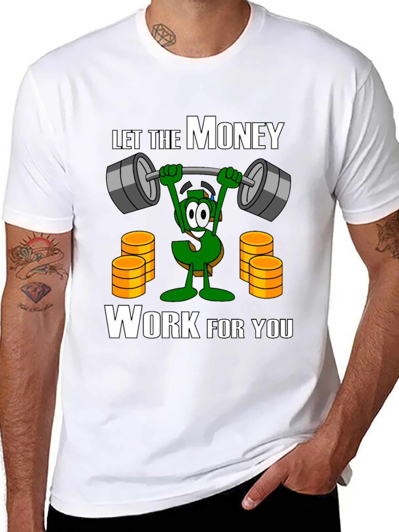 Money Lifting Weight T-Shirt