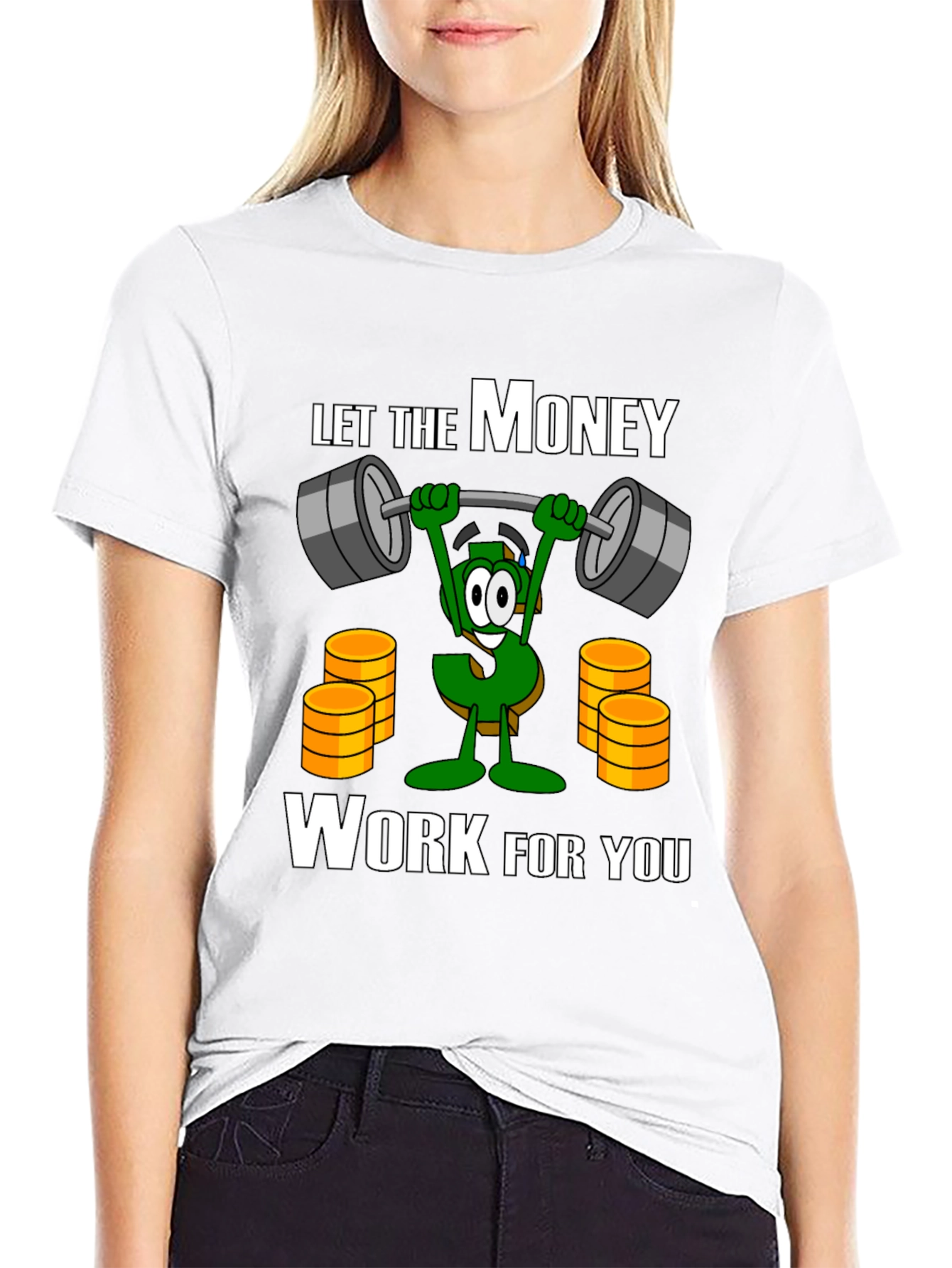 Money Lifting Weight T-Shirt
