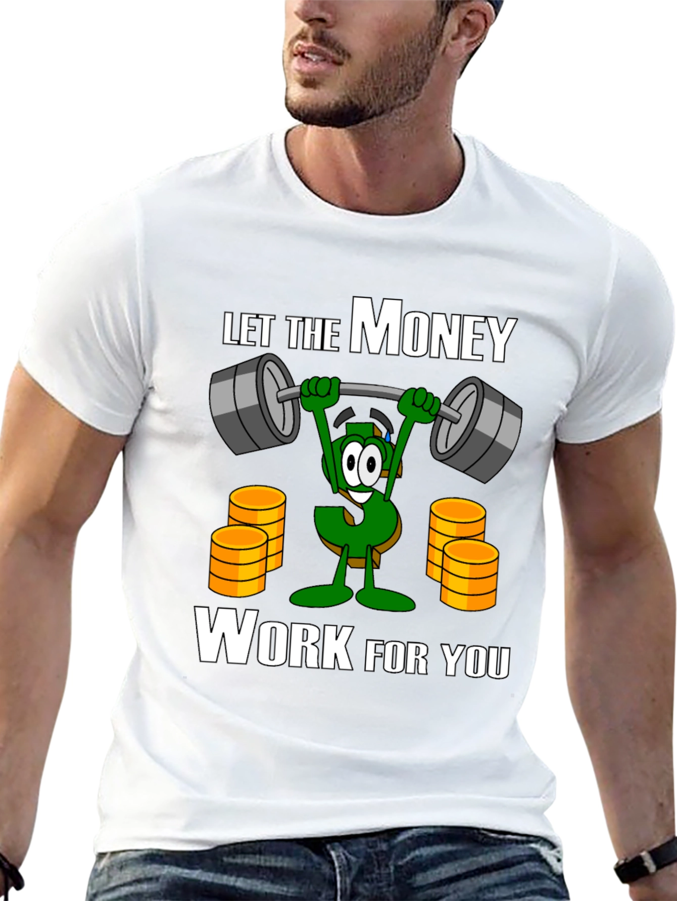 Money Lifting Weight T-Shirt