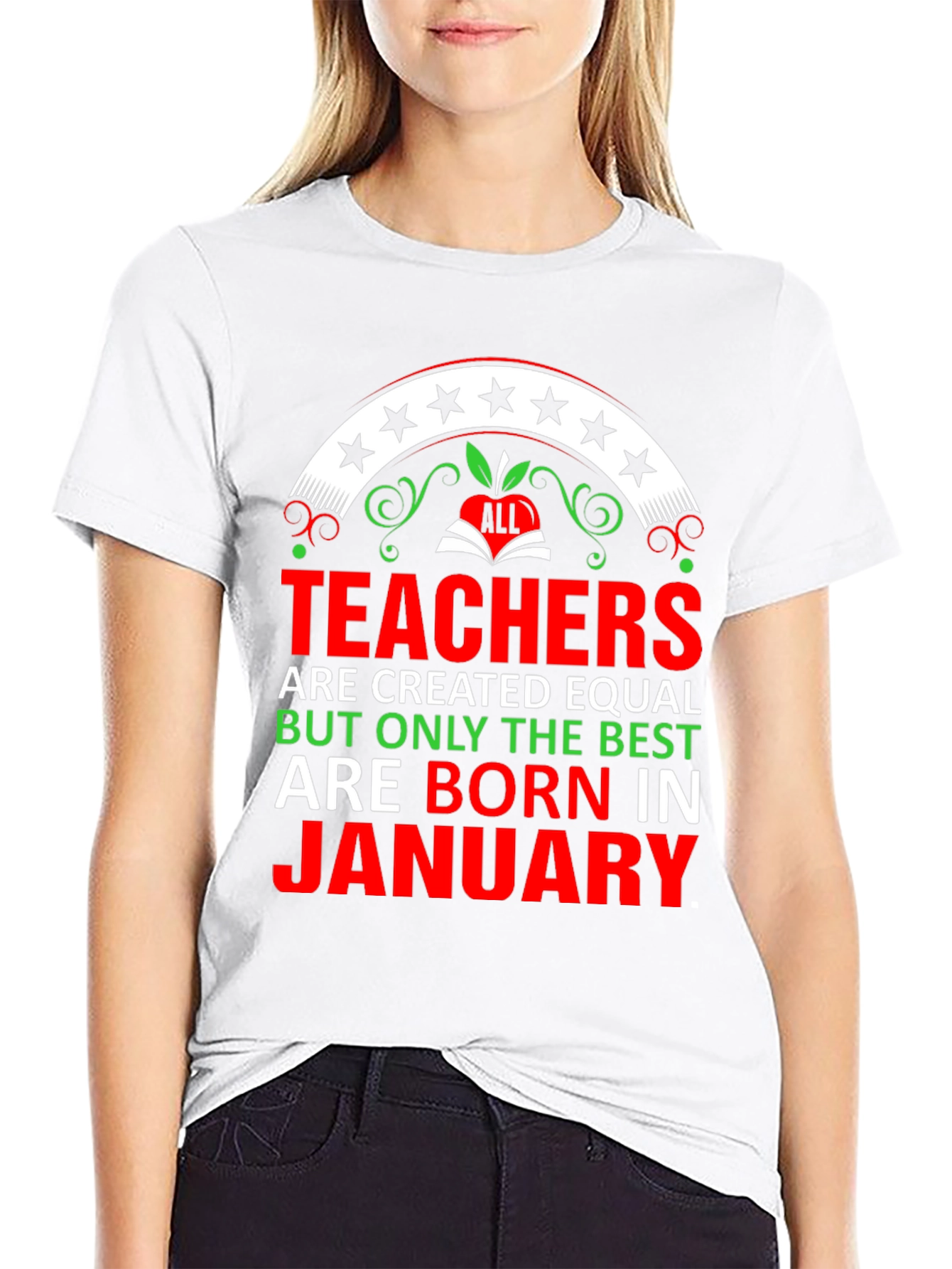 Teachers Born in January T-Shirt