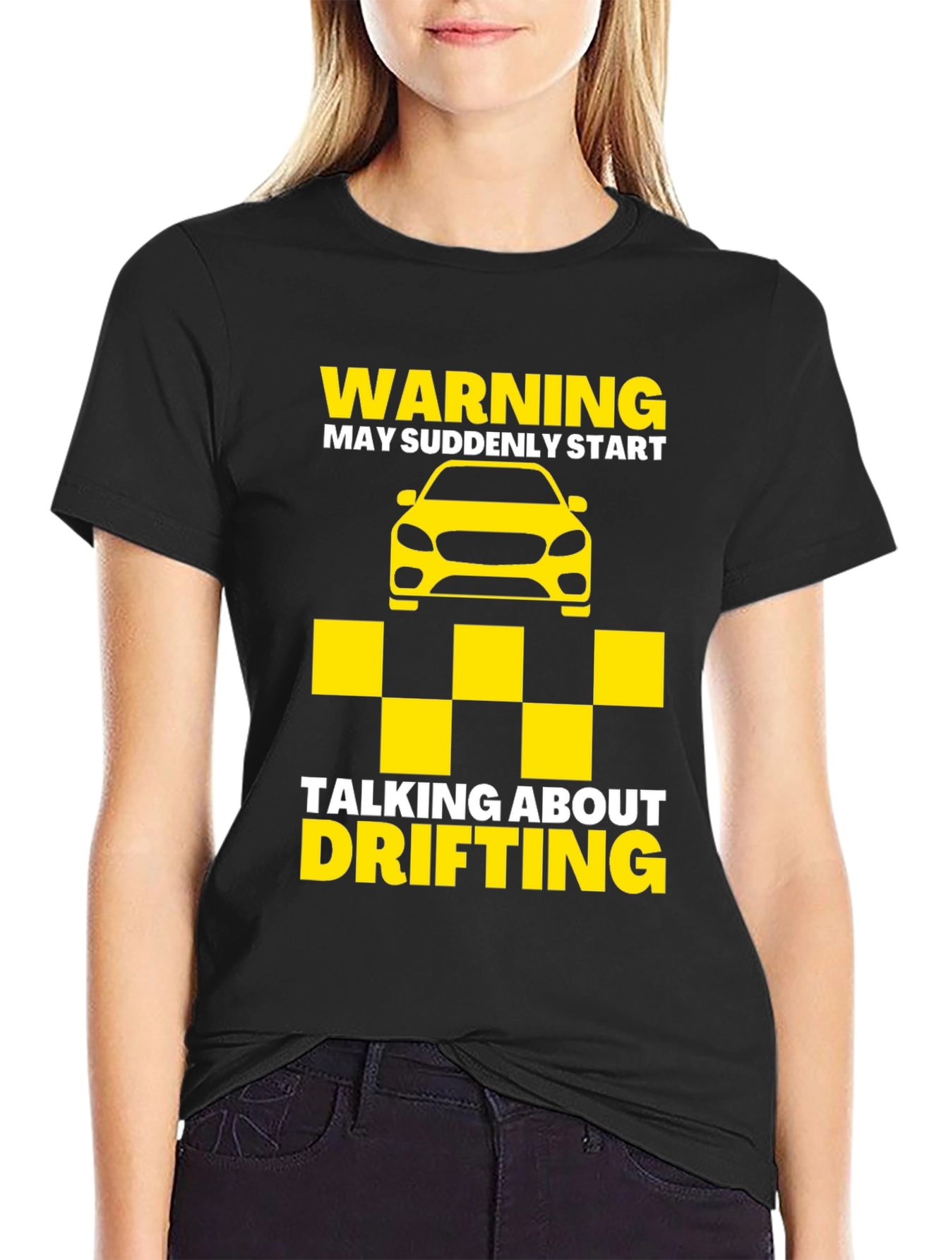 Warning May Talk About Drifting T-Shirt