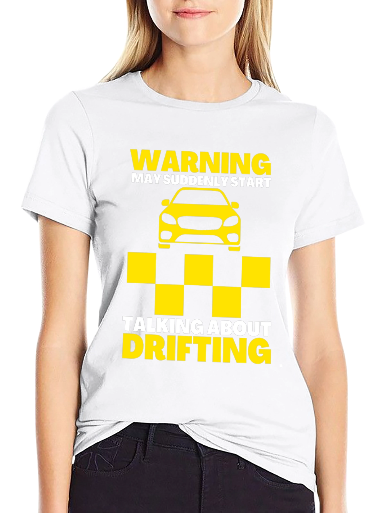 Warning May Talk About Drifting T-Shirt