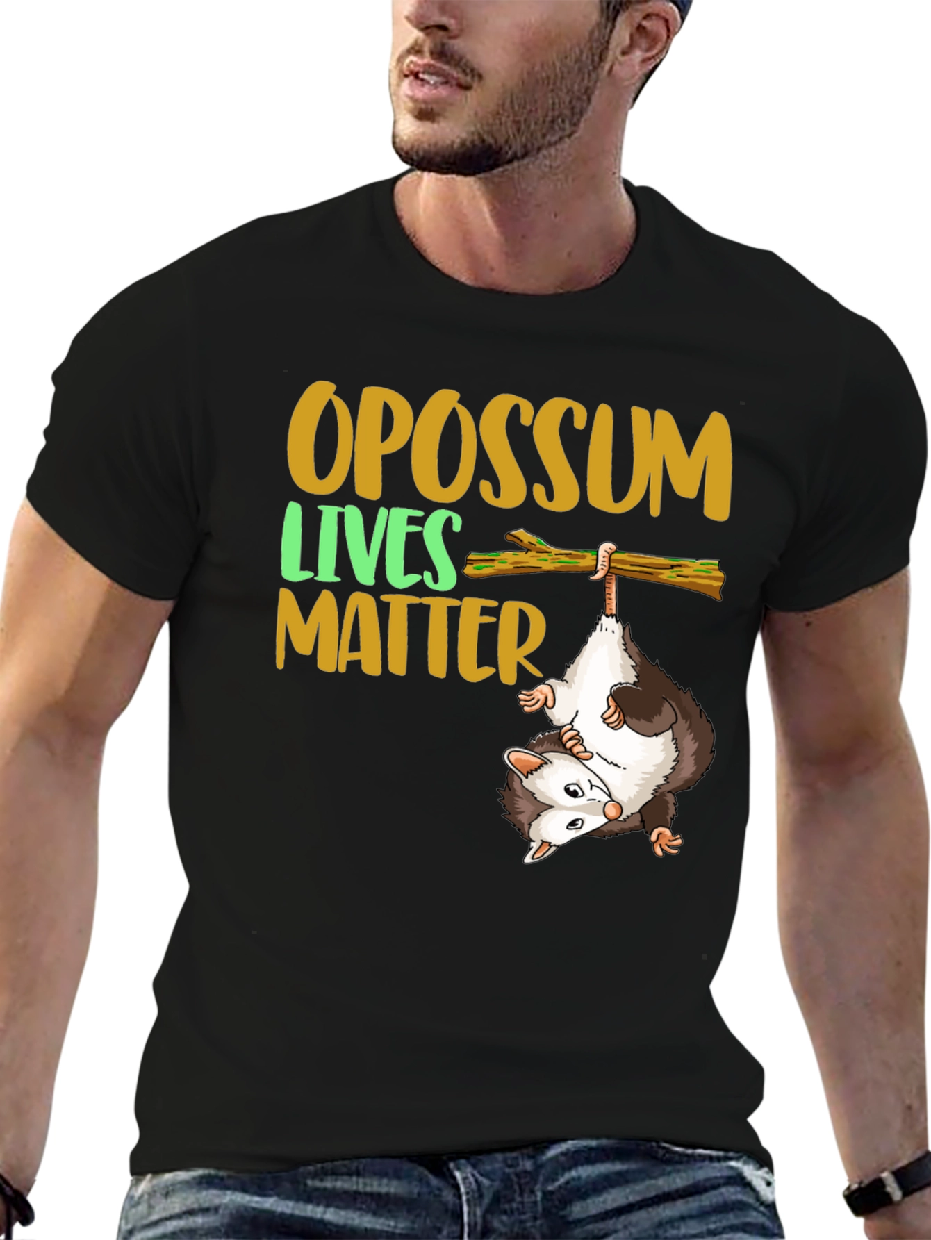 Opossum Lives Matter Graphic T-Shirt