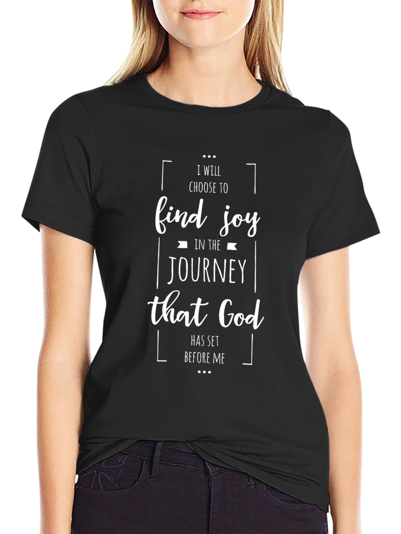 Inspirational Christian T-Shirt: Find Joy