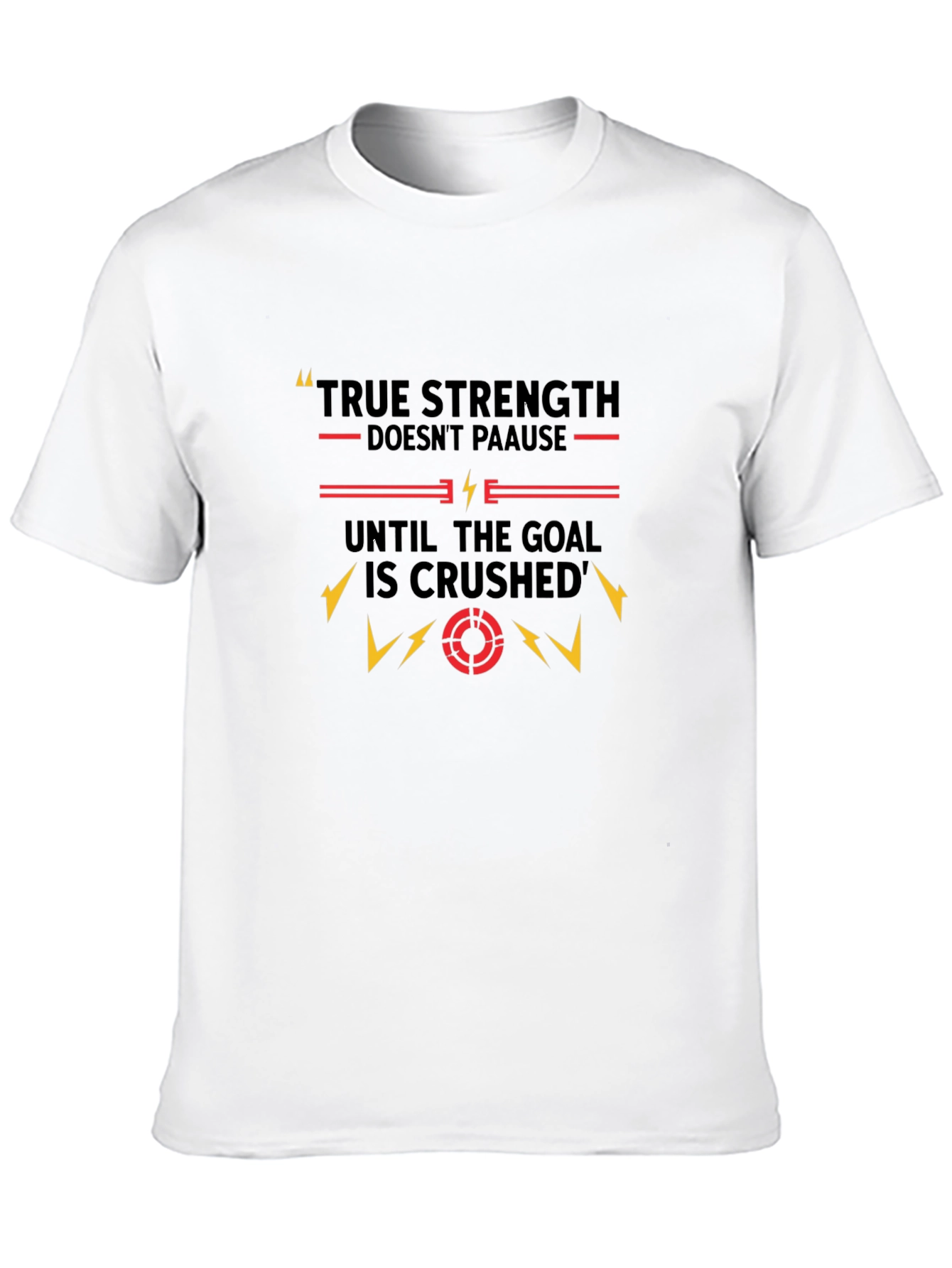 True Strength Graphic Tee - Black