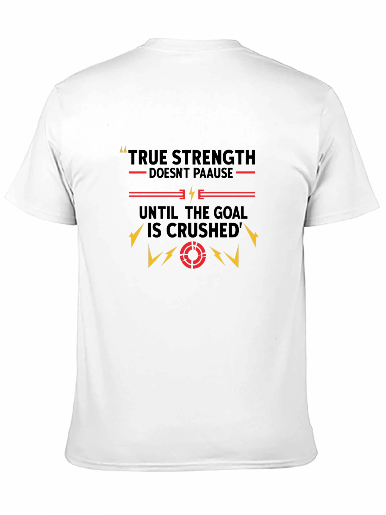 True Strength Graphic Tee - Black
