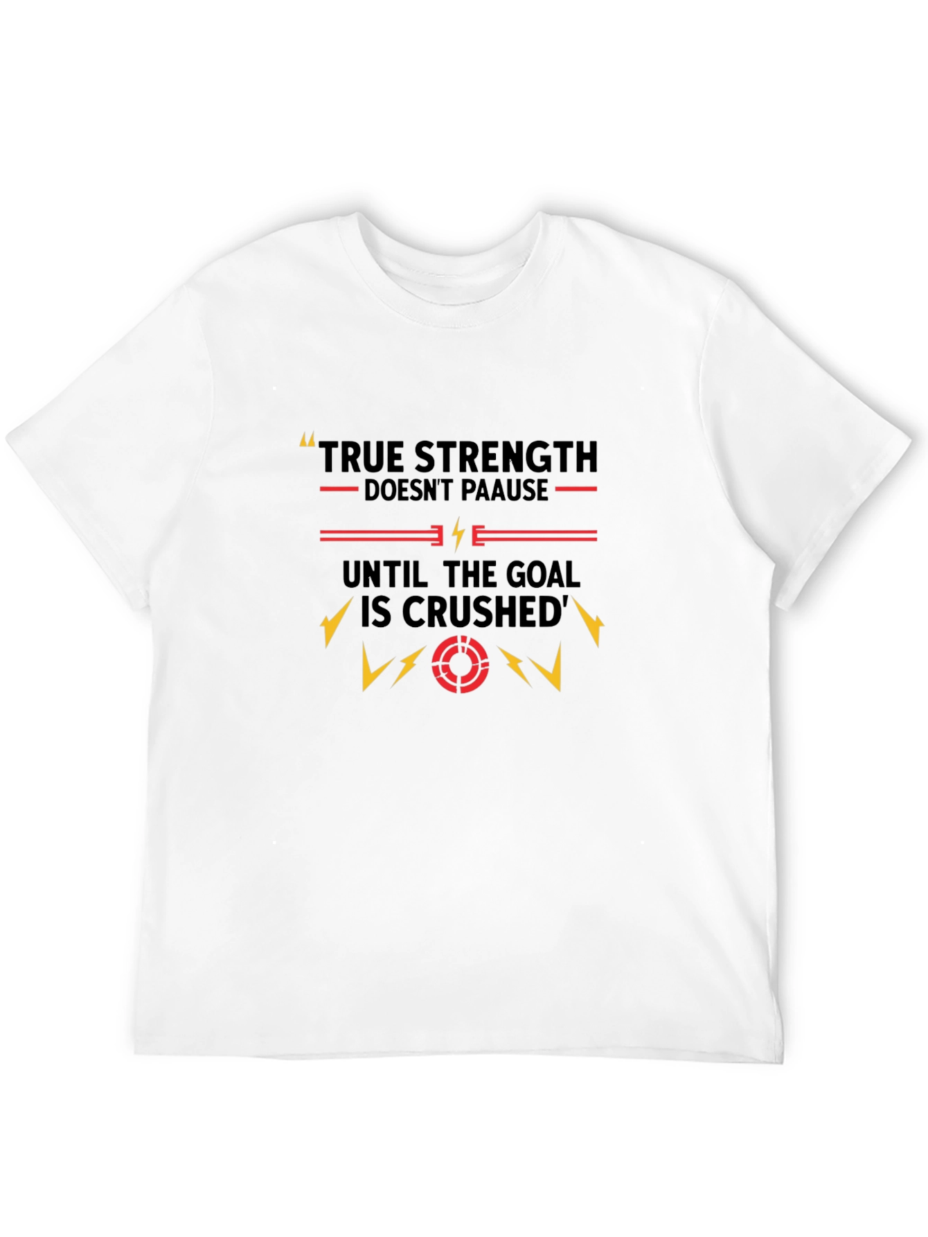 True Strength Graphic Tee - Black