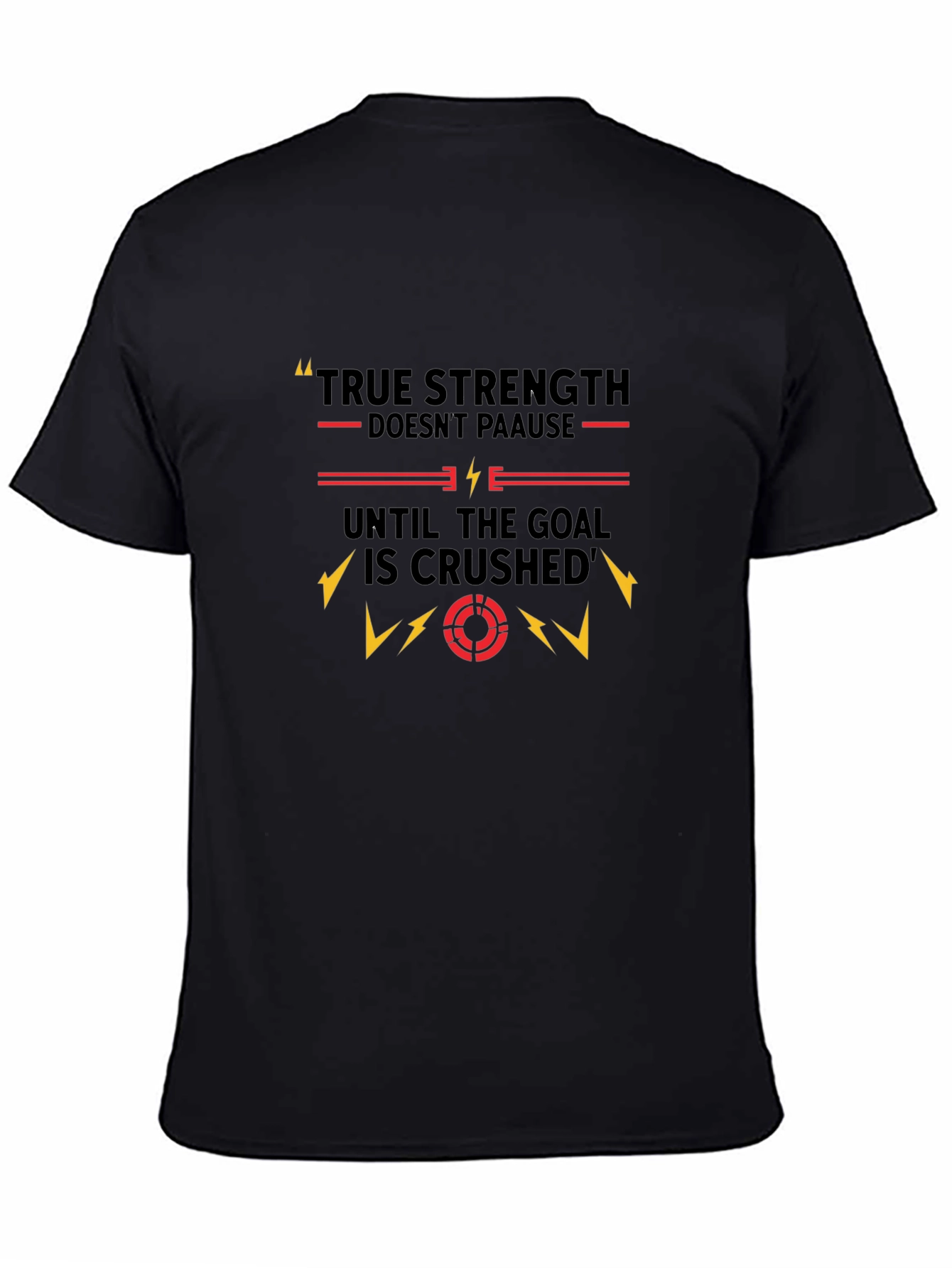 True Strength Graphic Tee - Black