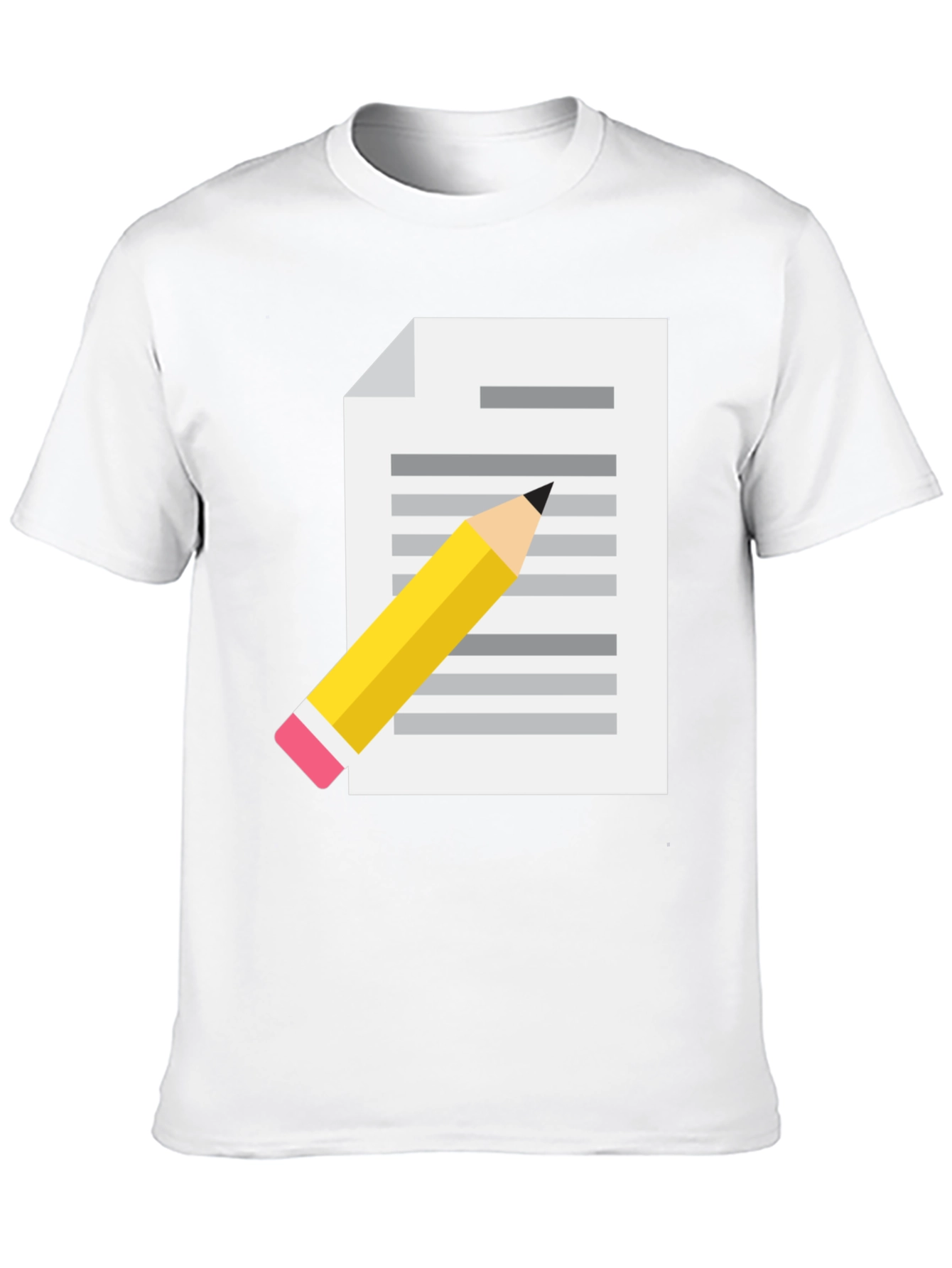Creative Writer T-Shirt - Black Cotton Blend