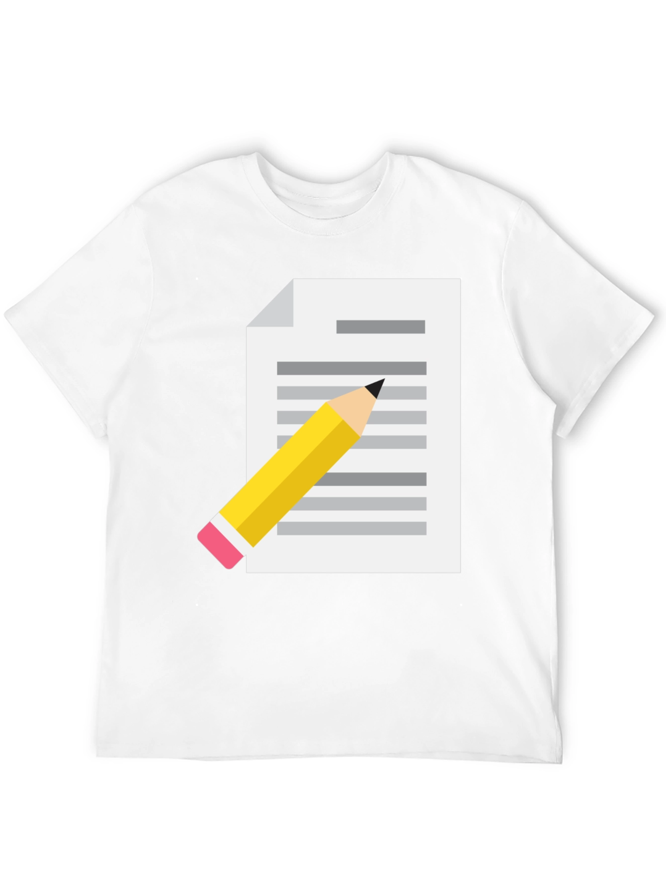 Creative Writer T-Shirt - Black Cotton Blend