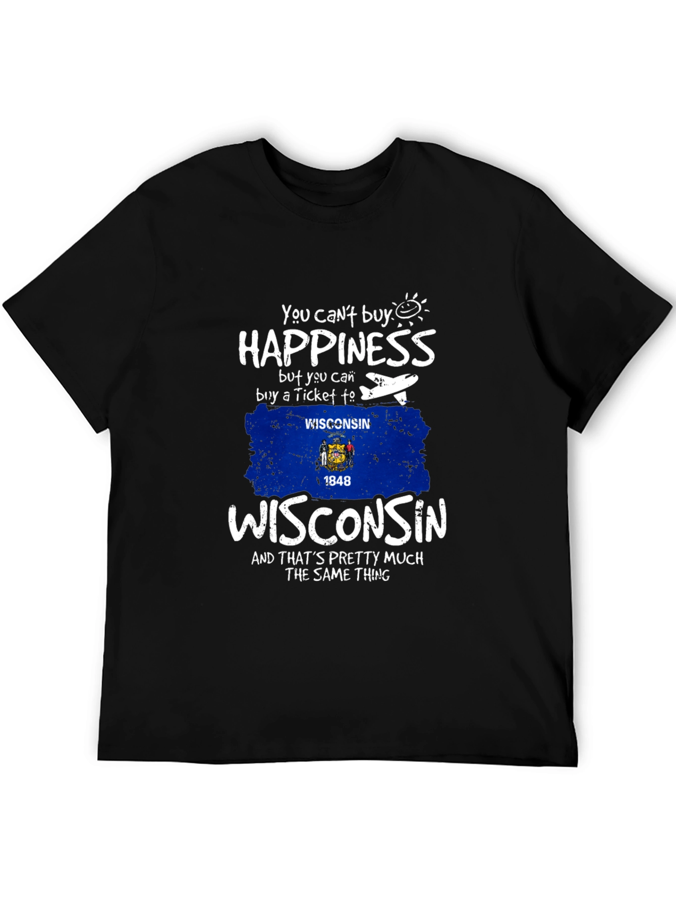 Wisconsin Happiness T-Shirt