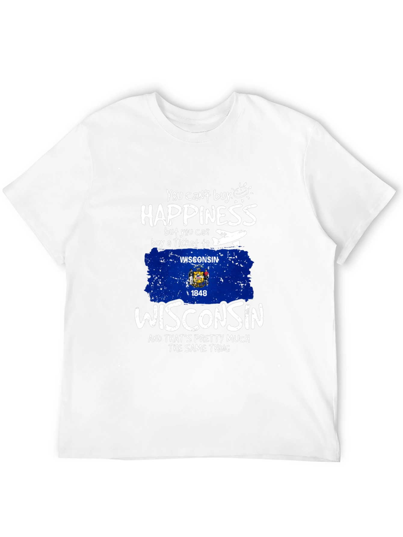 Wisconsin Happiness T-Shirt