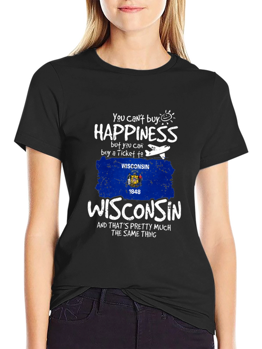 Wisconsin Happiness T-Shirt