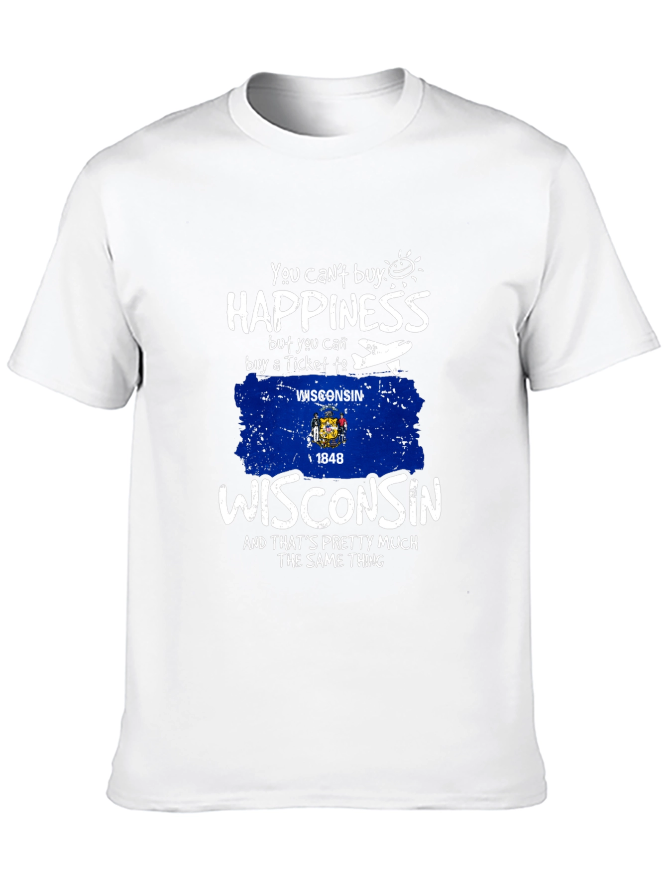 Wisconsin Happiness T-Shirt