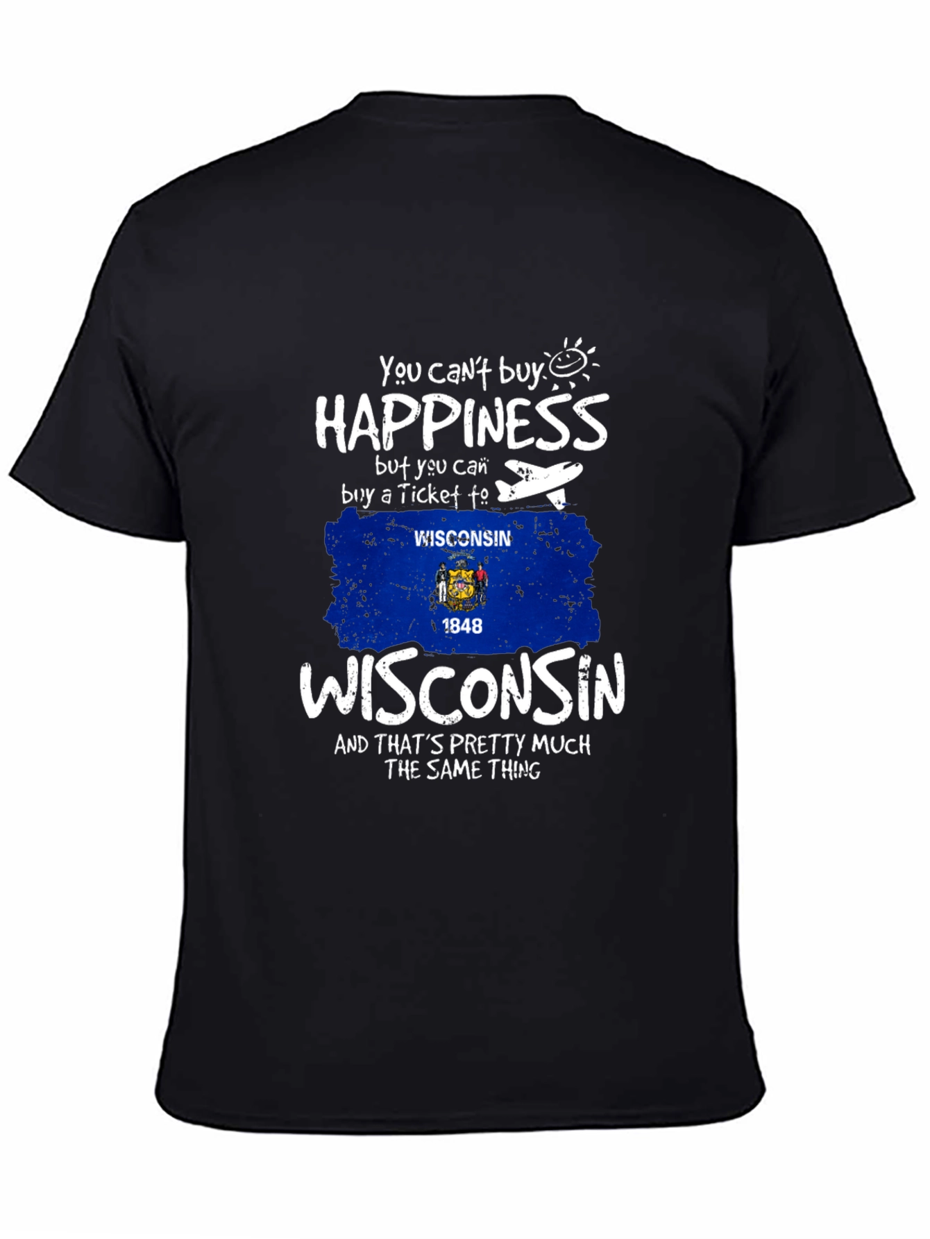 Wisconsin Happiness T-Shirt