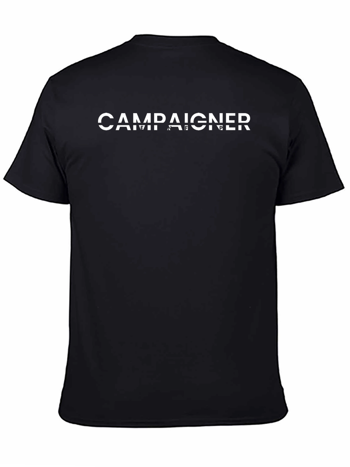 Campaigner Black Graphic Tee