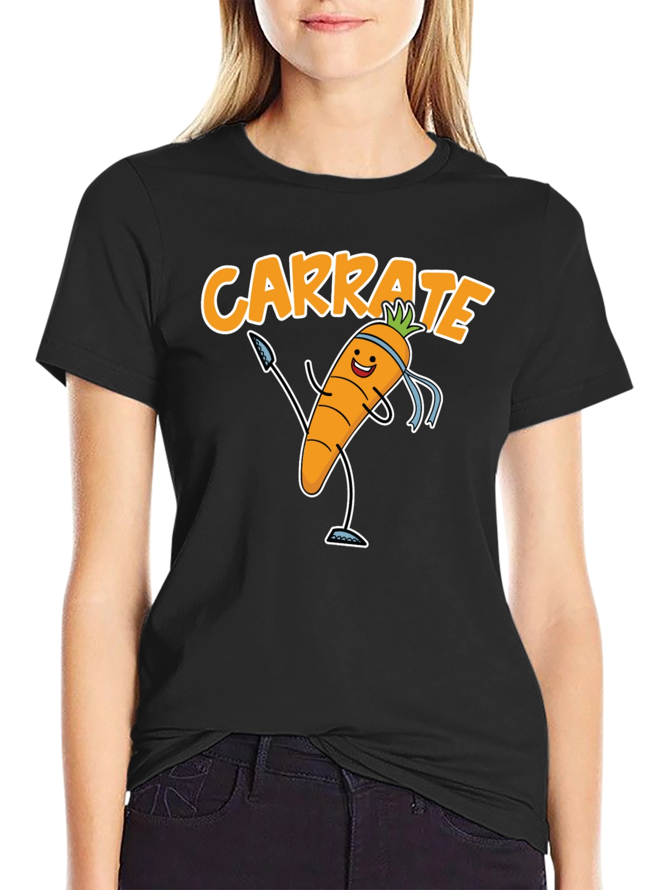 Carrate T-Shirt - Funny Carrot Karate Tee