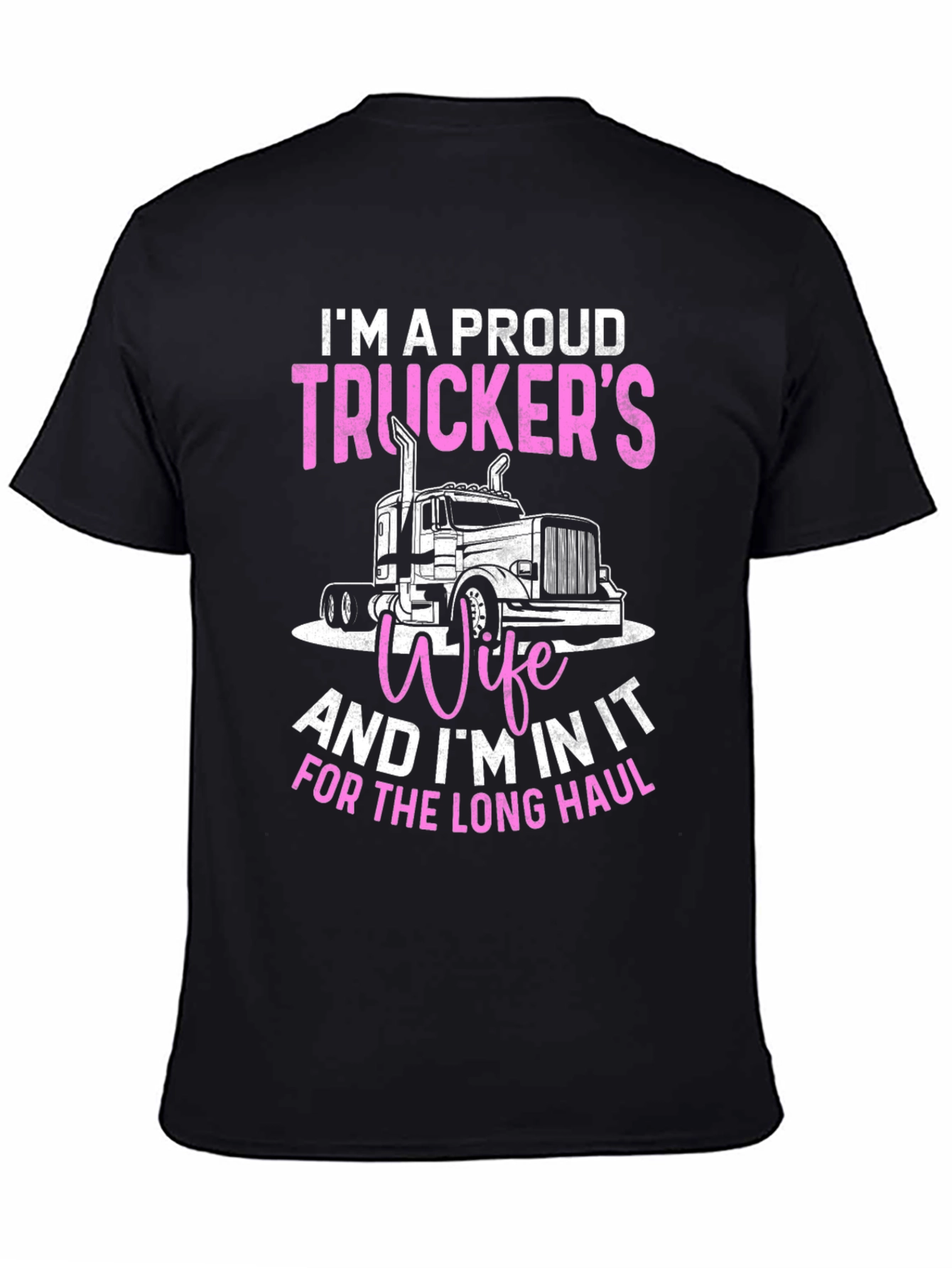 Proud Truckers Wife Graphic Tee