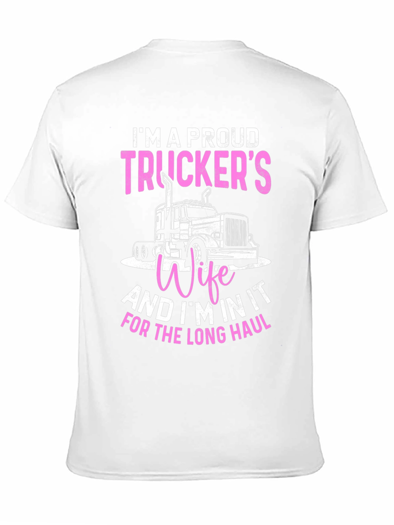 Proud Truckers Wife Graphic Tee