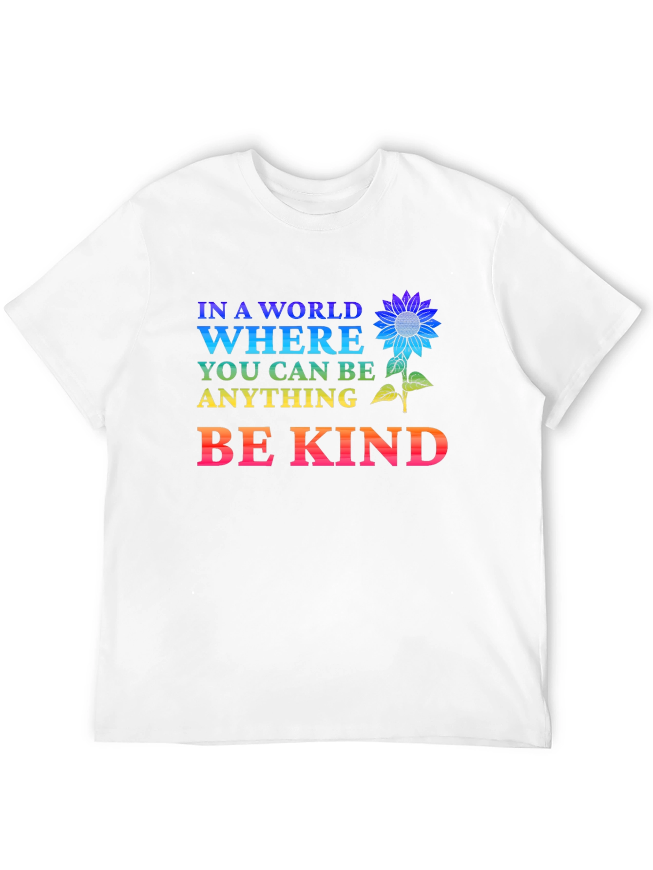 Be Kind T-Shirt - Sunflower Graphic Tee