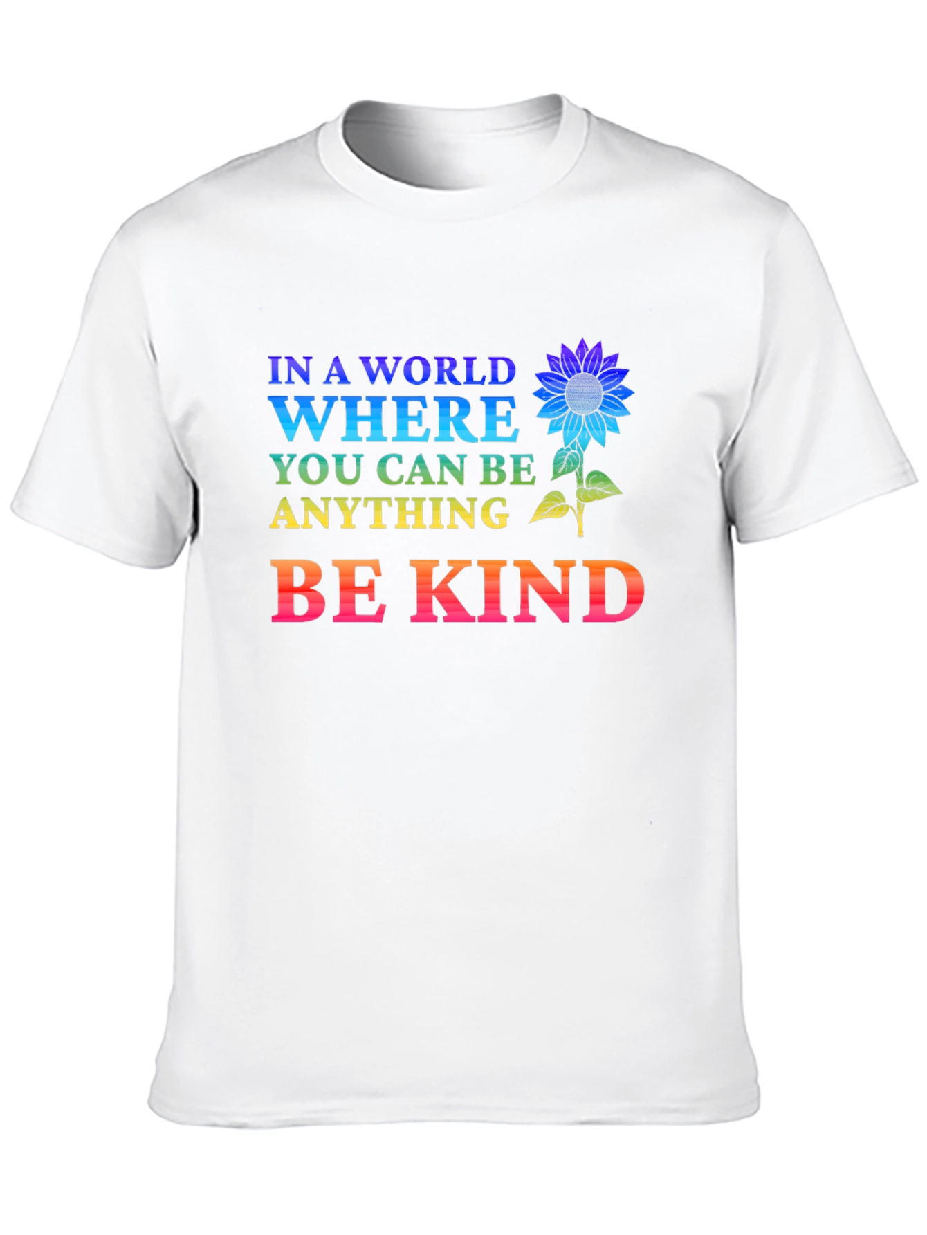 Be Kind T-Shirt - Sunflower Graphic Tee