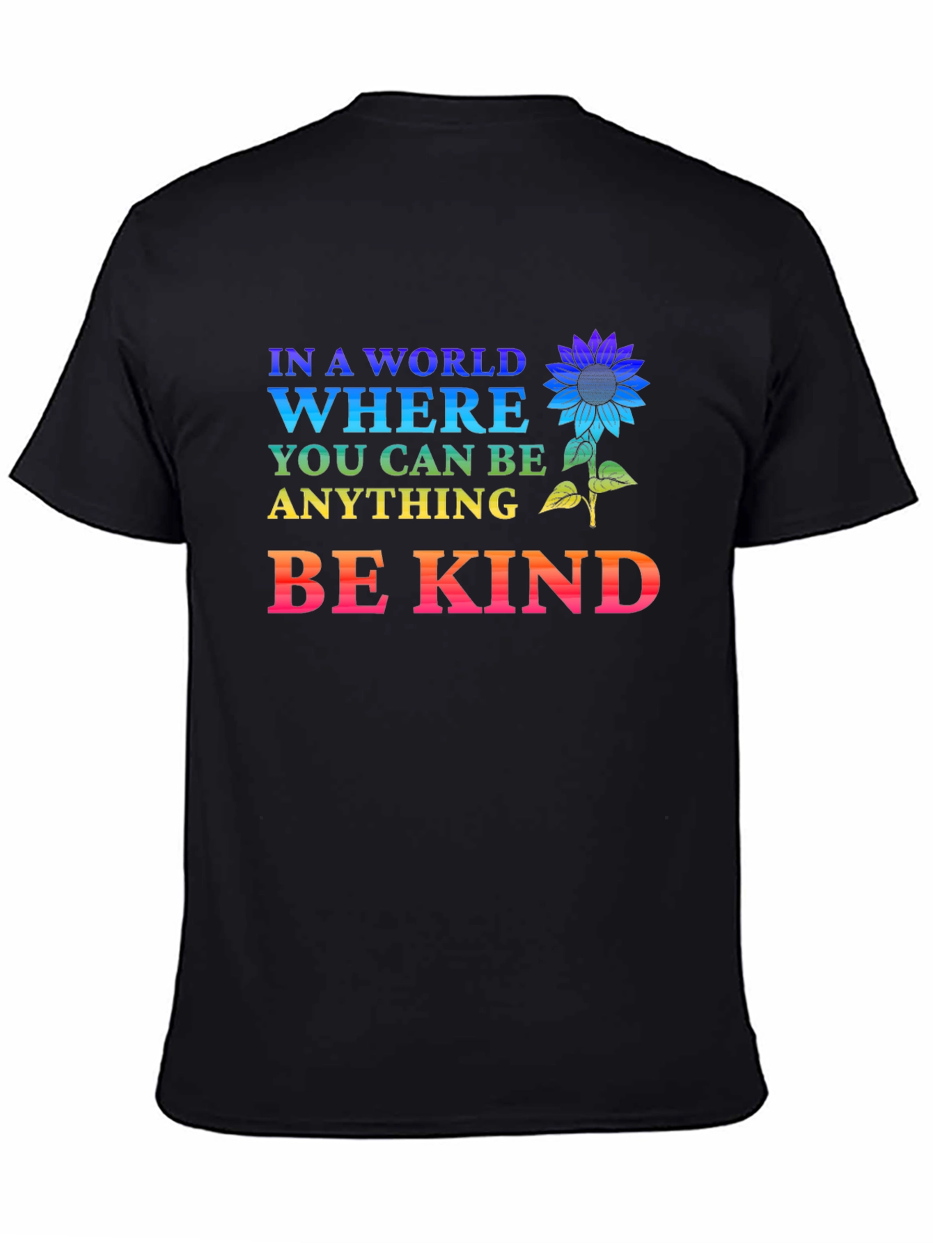 Be Kind T-Shirt - Sunflower Graphic Tee