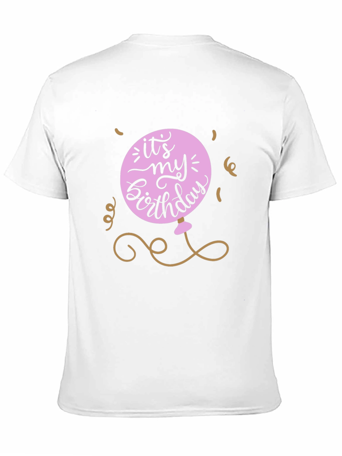 Its My Birthday Graphic Tee - Black