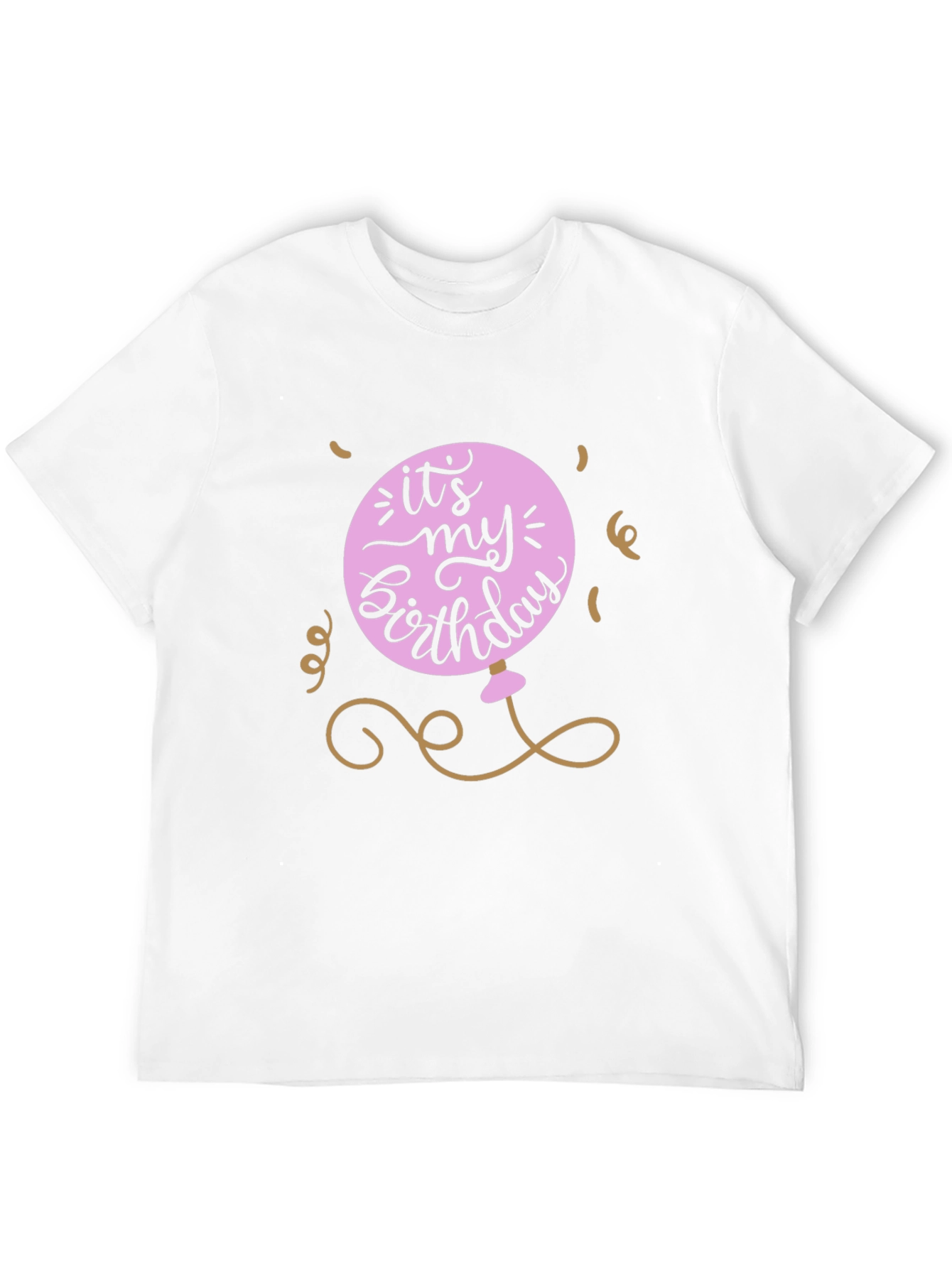 Its My Birthday Graphic Tee - Black
