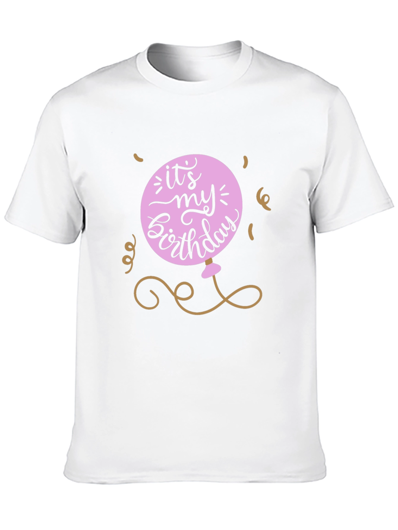 Its My Birthday Graphic Tee - Black