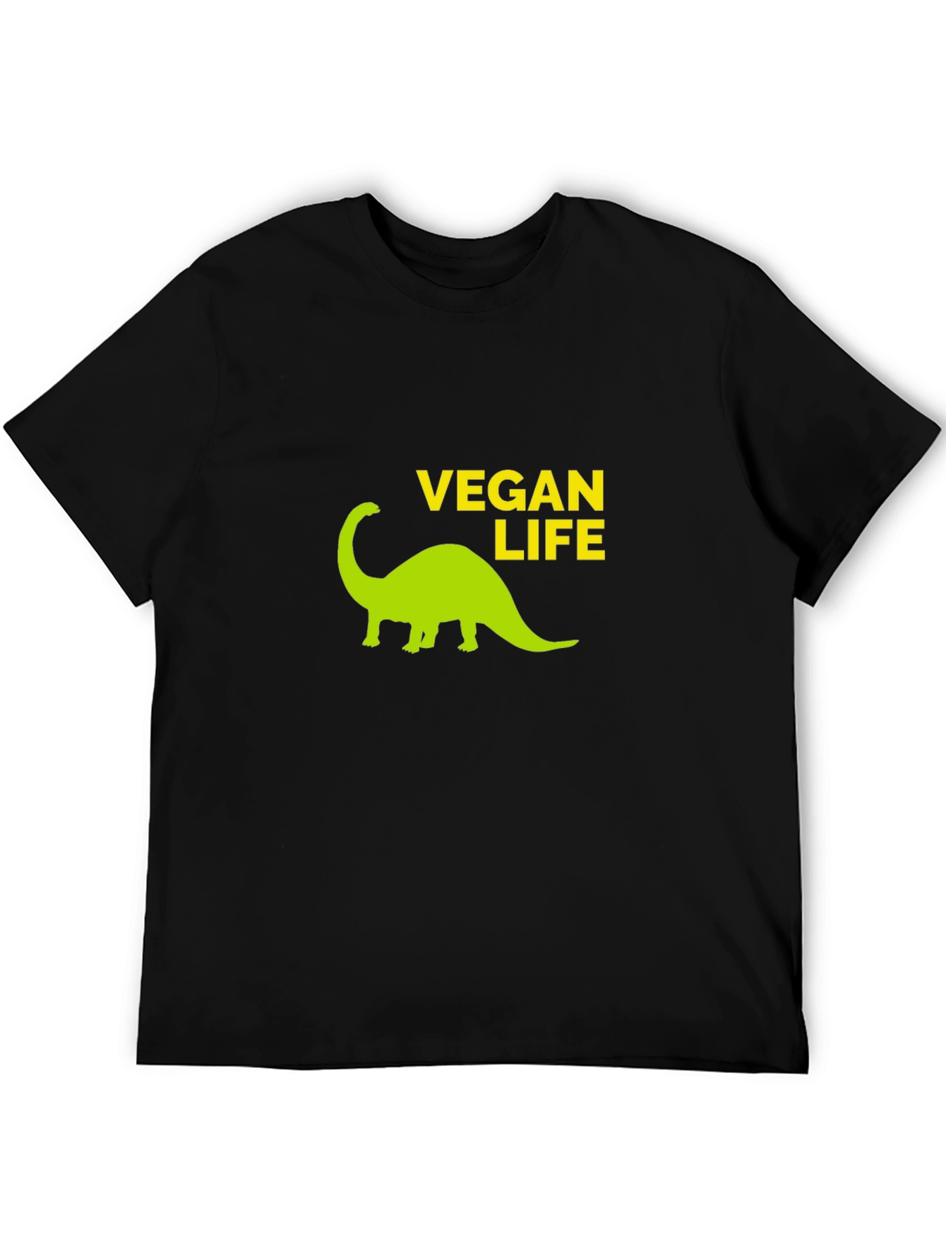Vegan Life T-Shirt - Dinosaur Graphic Tee
