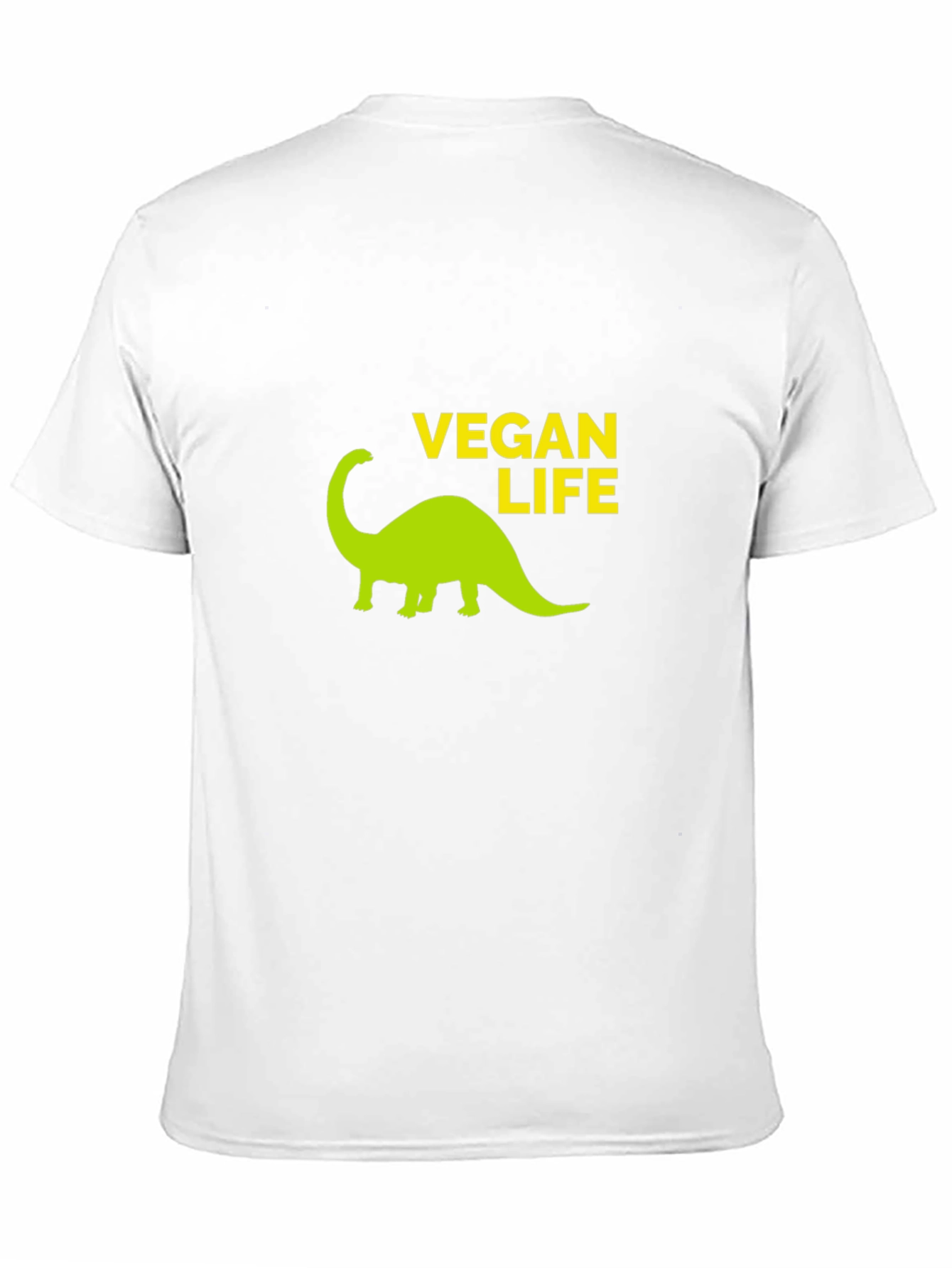Vegan Life T-Shirt - Dinosaur Graphic Tee
