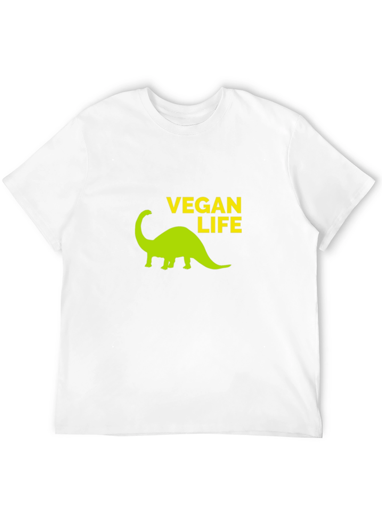 Vegan Life T-Shirt - Dinosaur Graphic Tee
