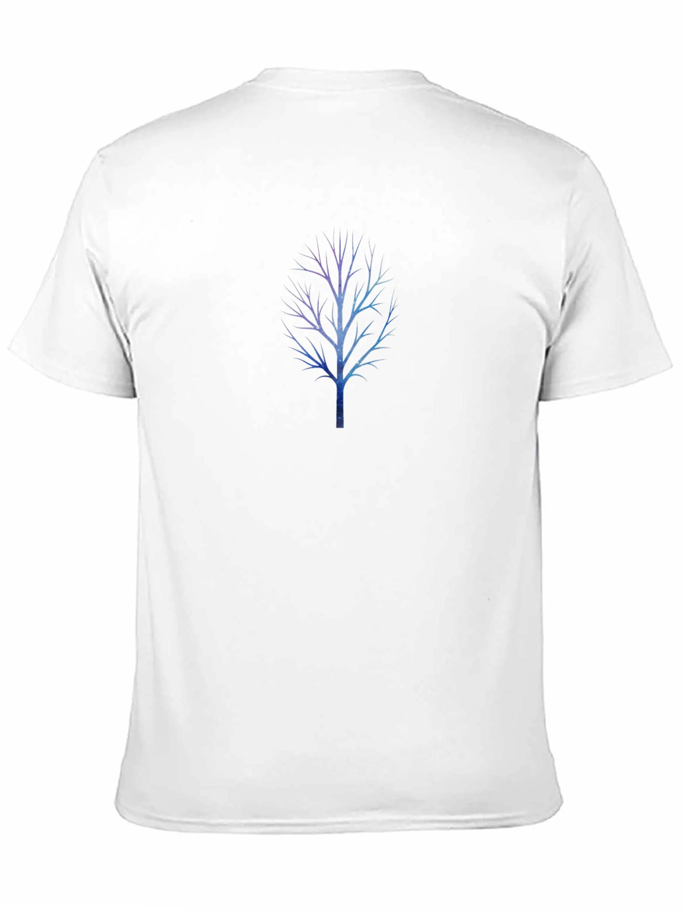 Galaxy Tree Black T-Shirt
