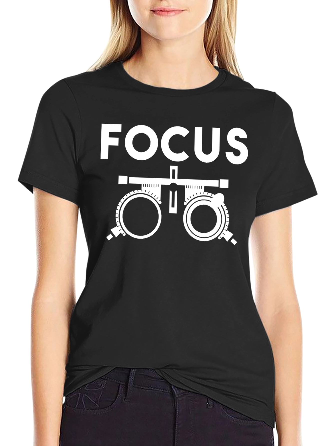 Focus Optometrist T-Shirt - Eye Exam Humor Tee