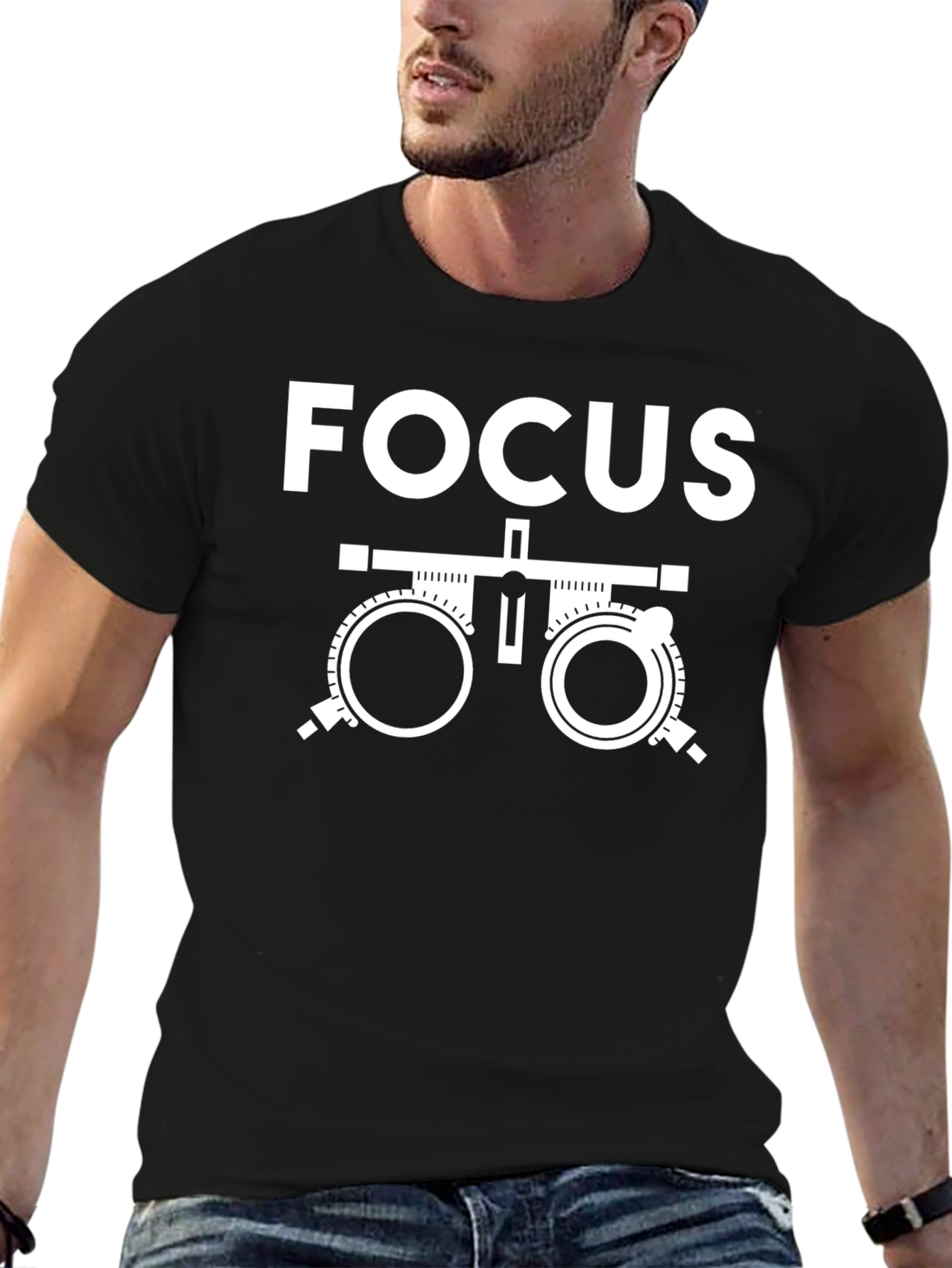Focus Optometrist T-Shirt - Eye Exam Humor Tee