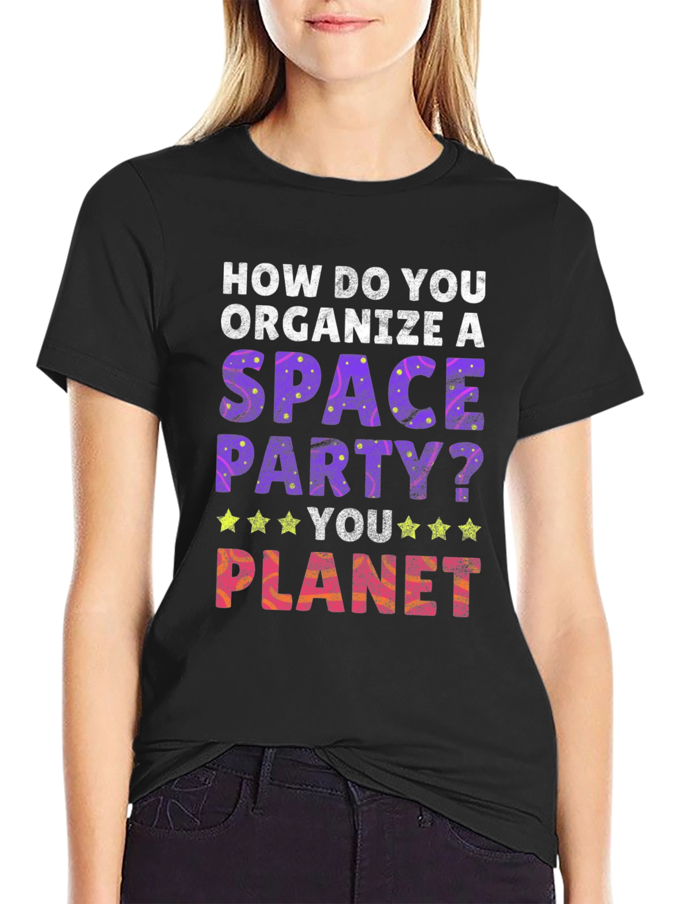 Space Party T-Shirt - You Planet!