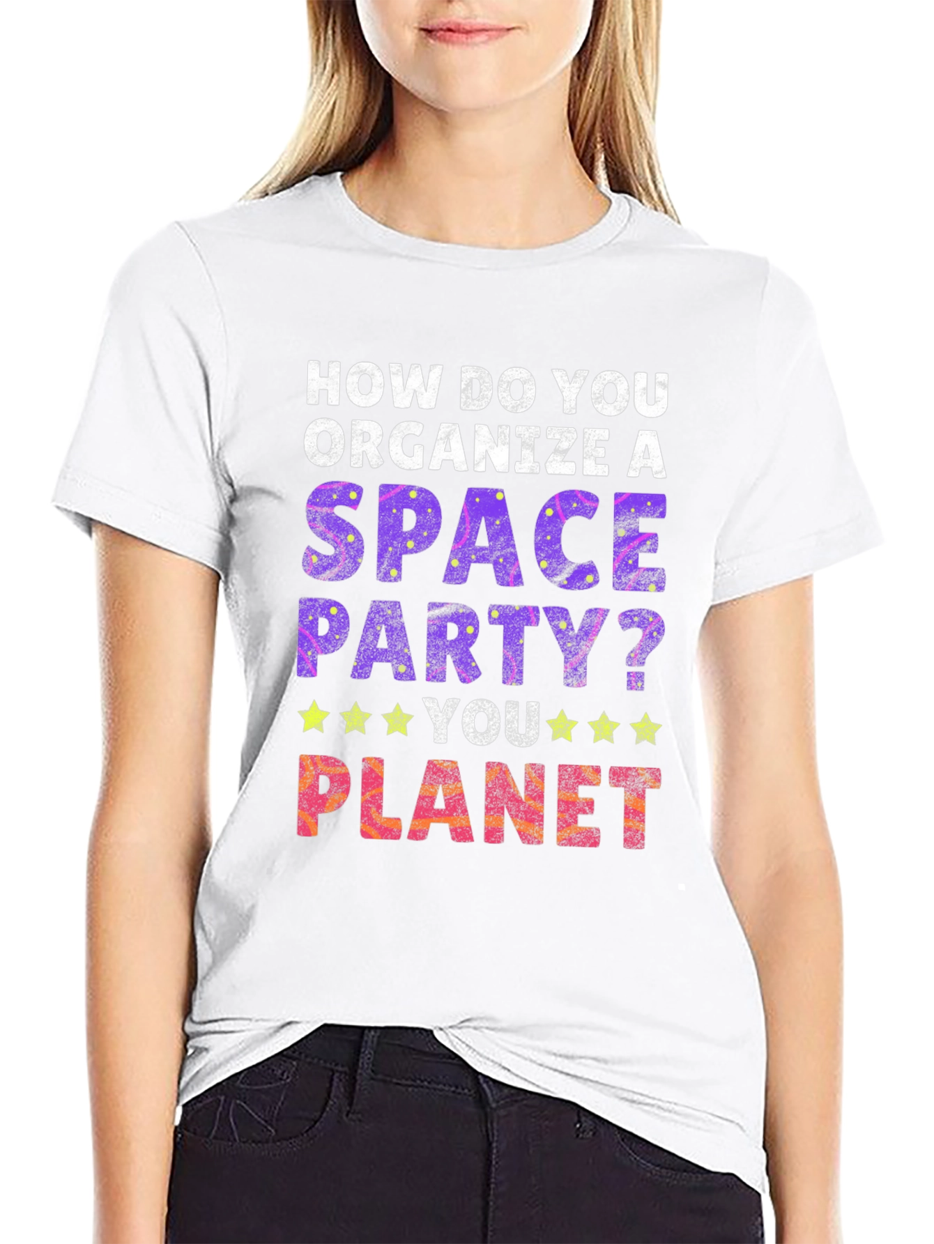 Space Party T-Shirt - You Planet!
